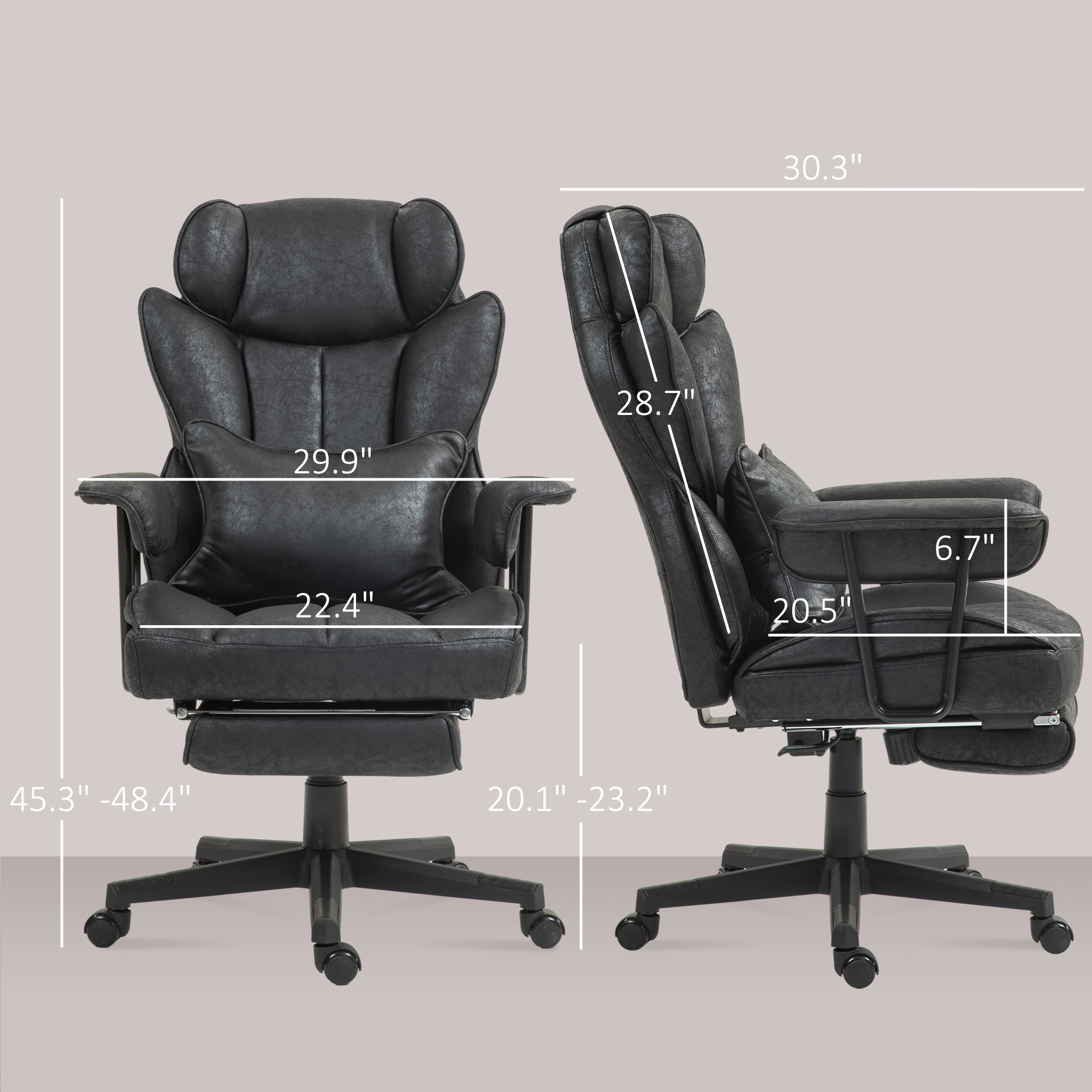396lbs. Big and Tall Office Chair β photo 7
