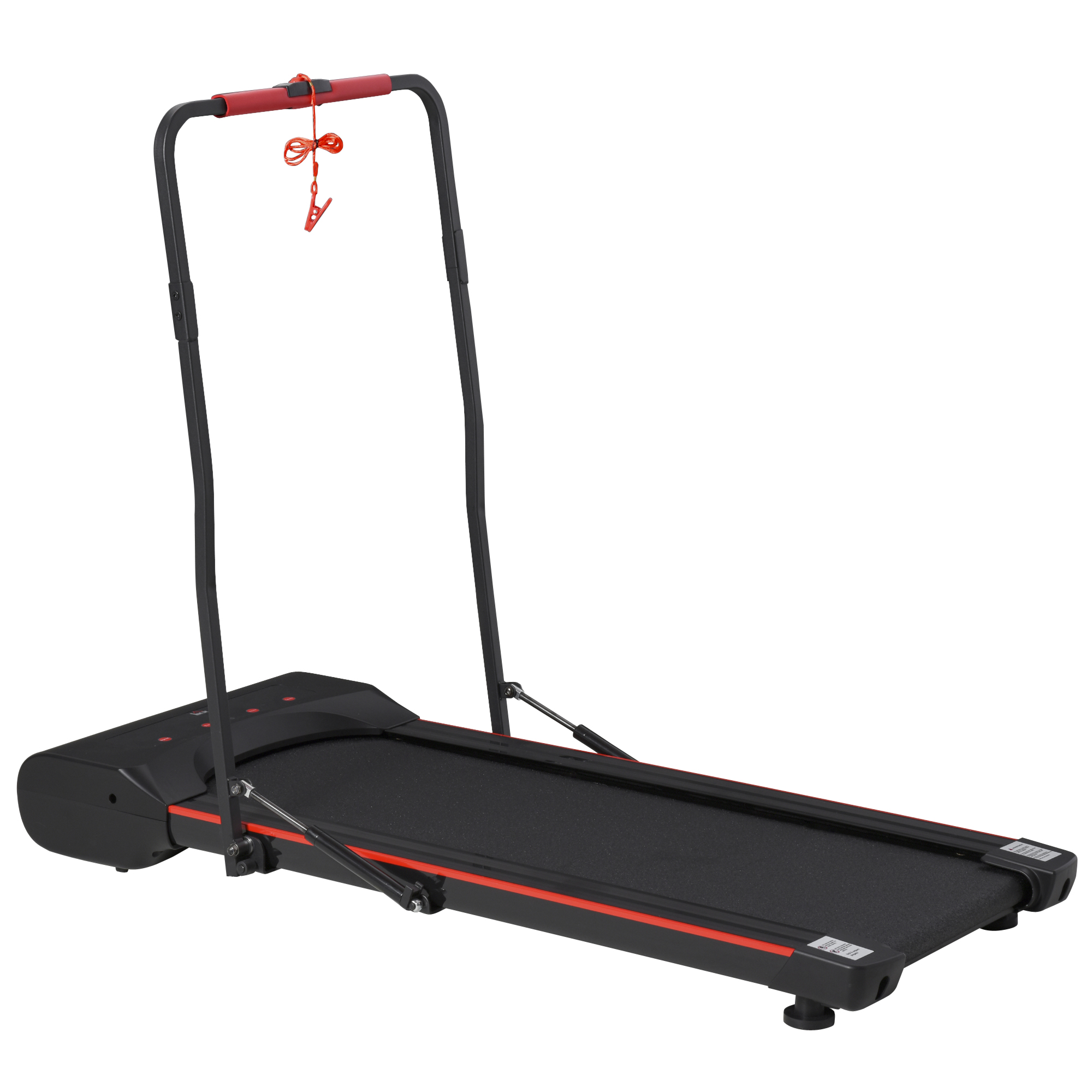 Foldable Walking Machine Treadmill 1-6km/h With LED Display & Remote Control Exercise Fitness For Home Office - Image 1
