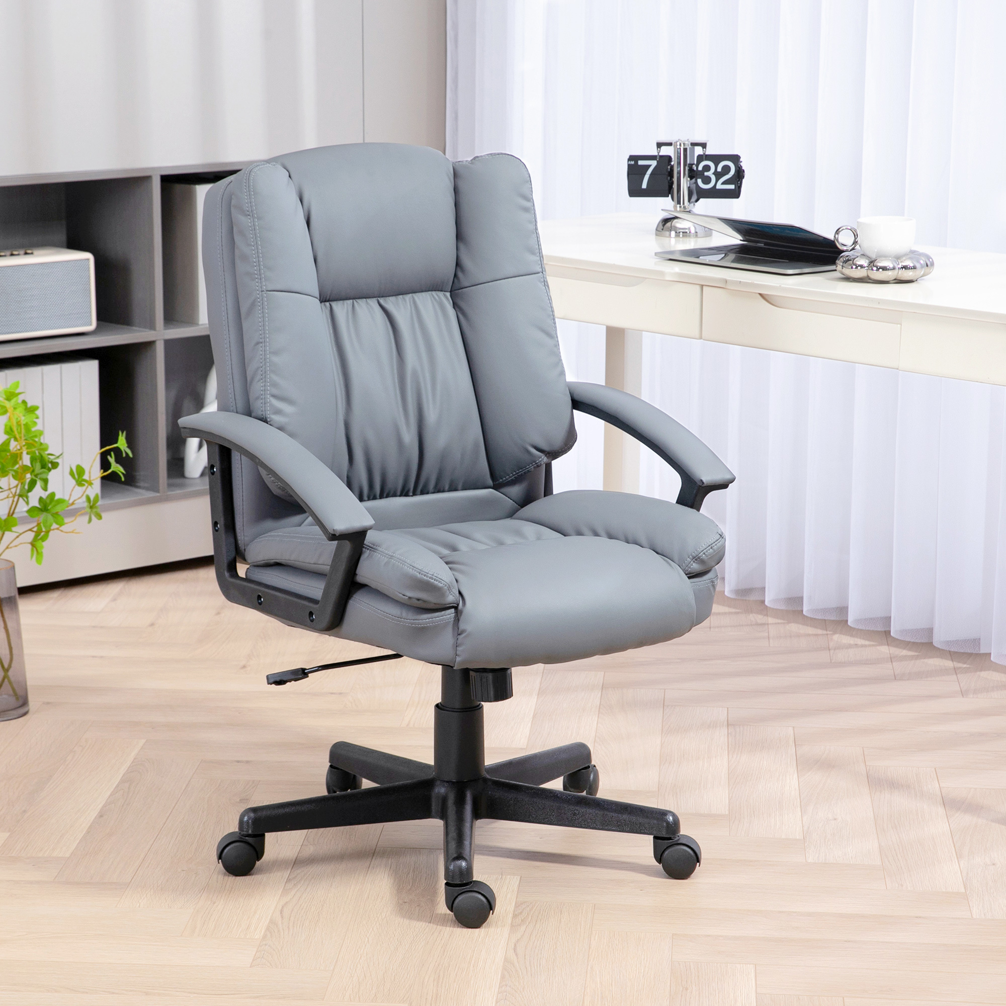 Office chair, computer desk chair, mid back executive chair