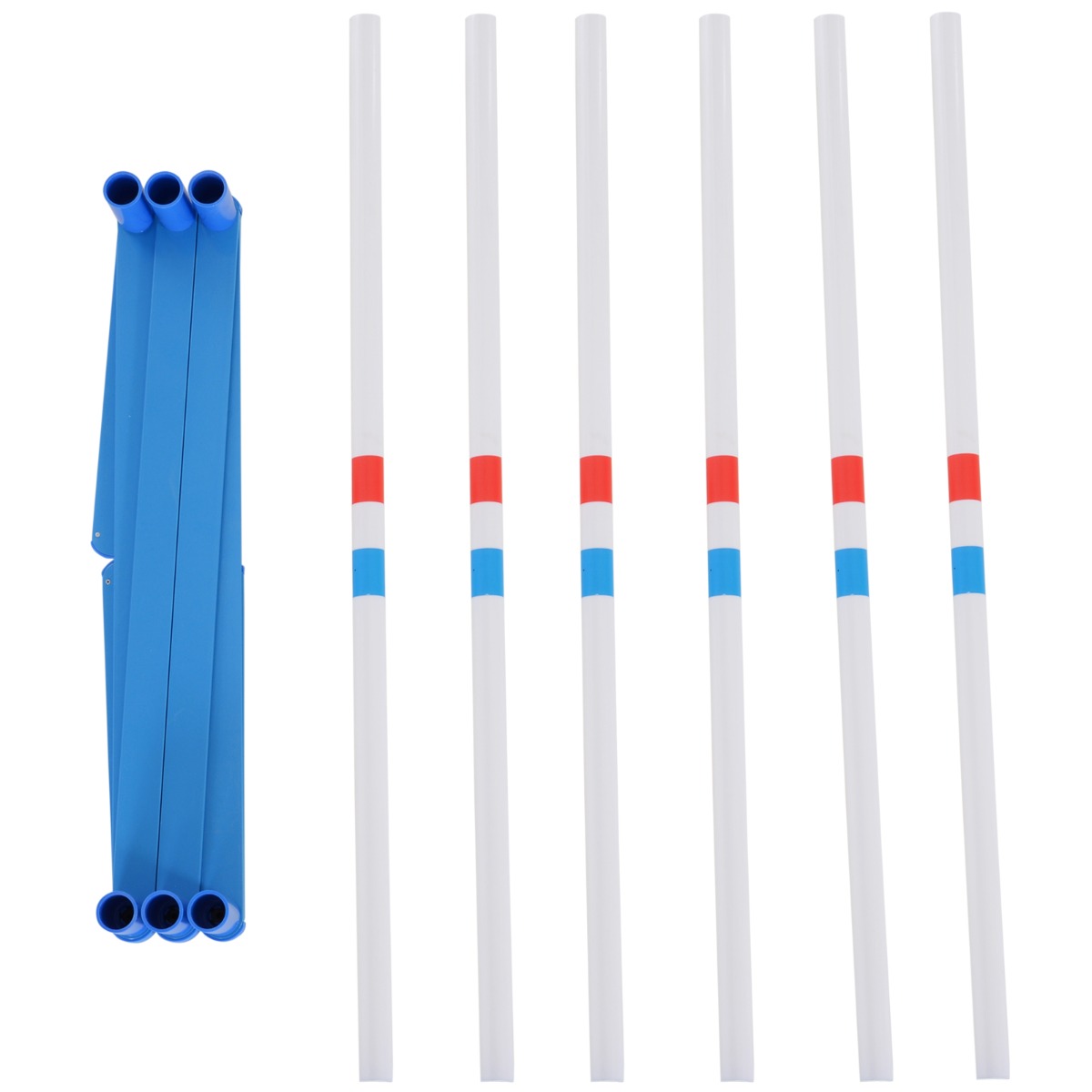  Dog Agility Equipment Dog Weave Pole Set Agility Starter Kit Pet Outdoor Exercise Training Set