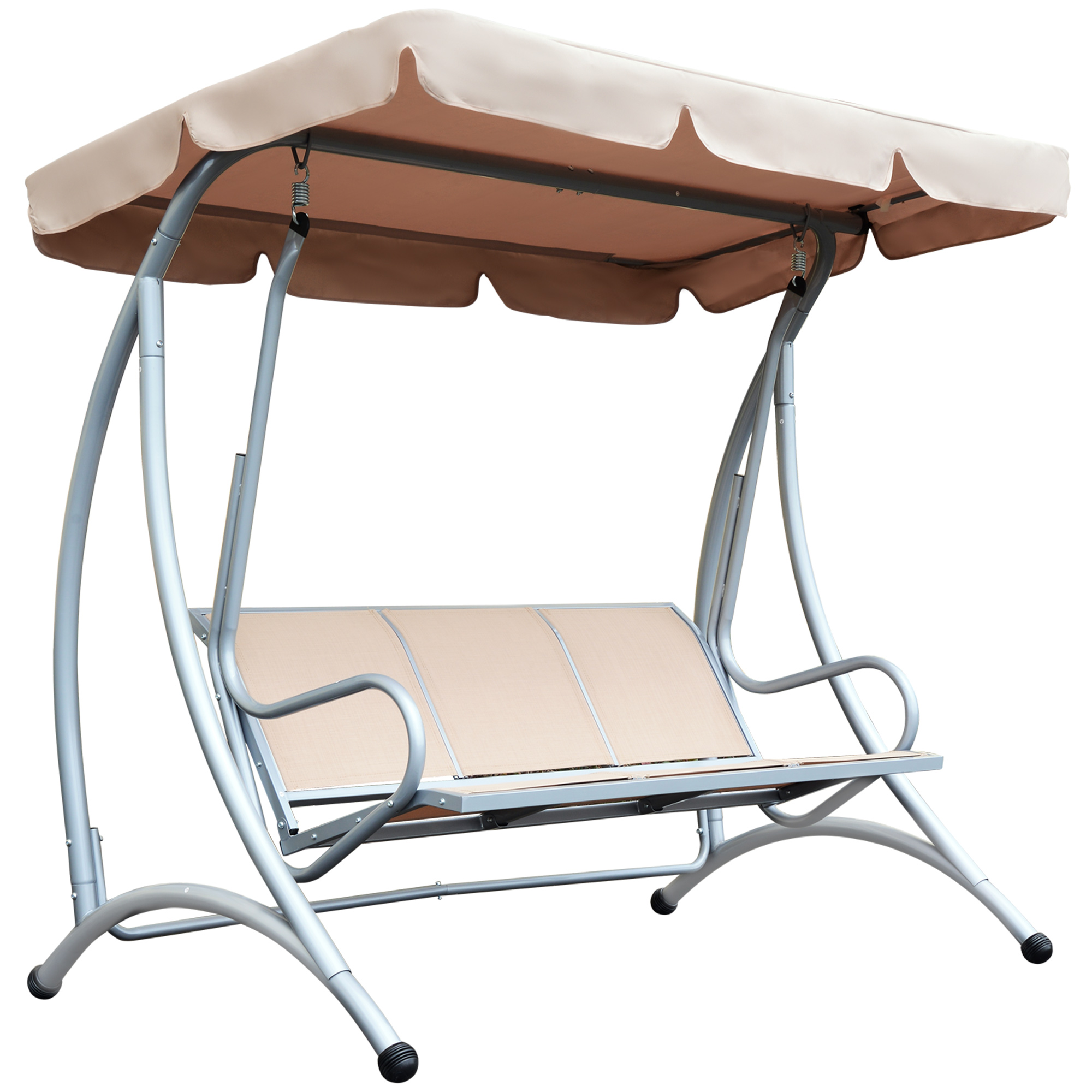 3-Seat Outdoor Porch Swing Chair, picture 5 of 5