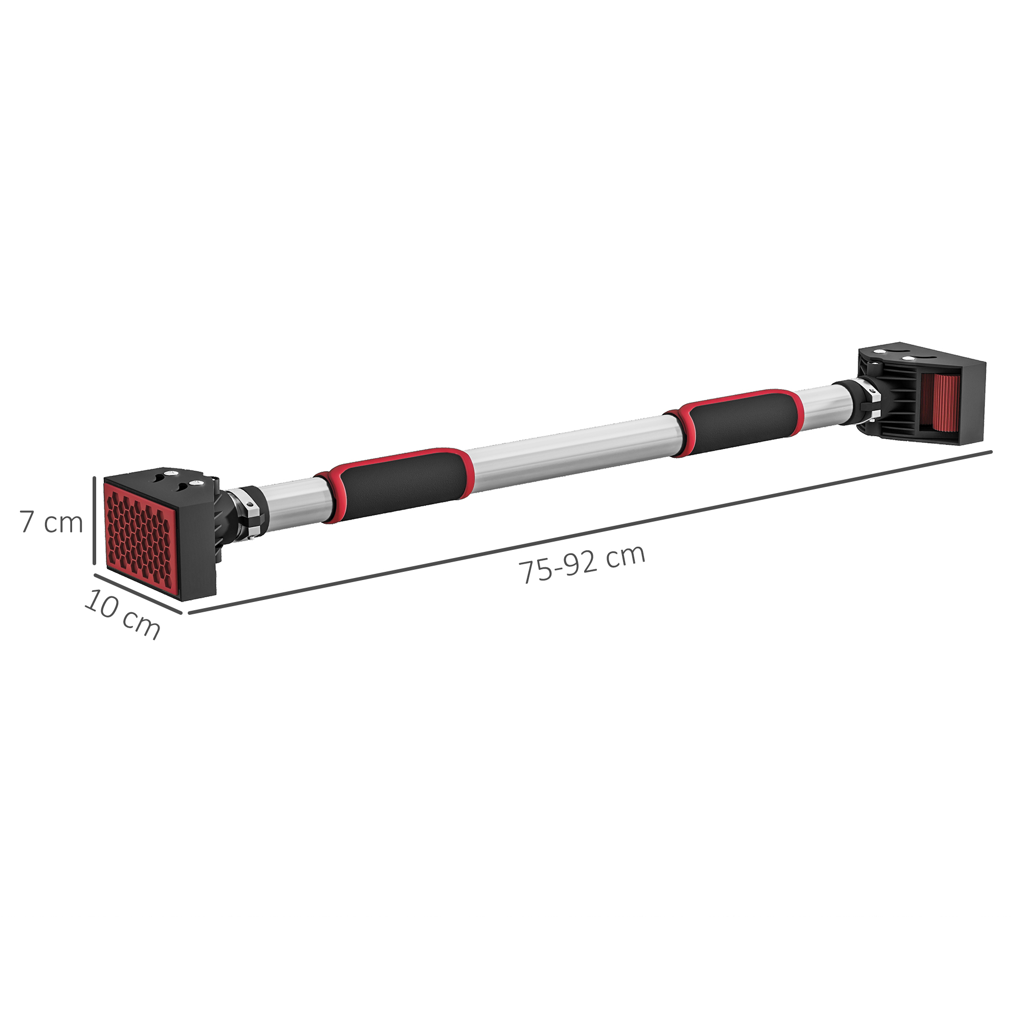 SPORTNOW Doorway Pull Up Bar, No Screws Door Frame Chin Up Adjustable Length — image 5