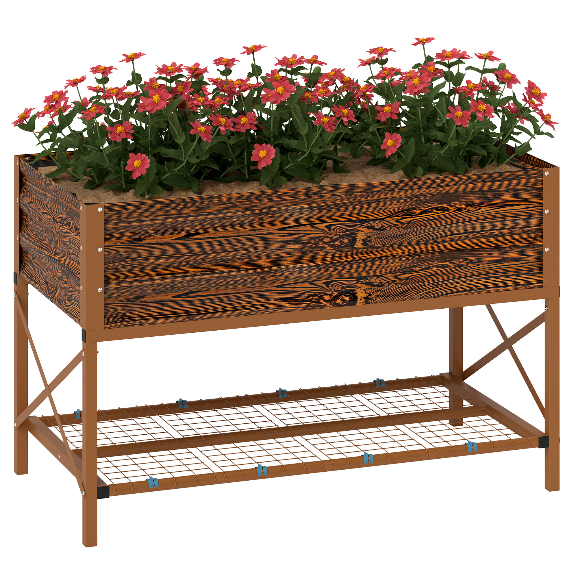 Galvanized Raised Garden Bed with Legs, picture 2 of 2