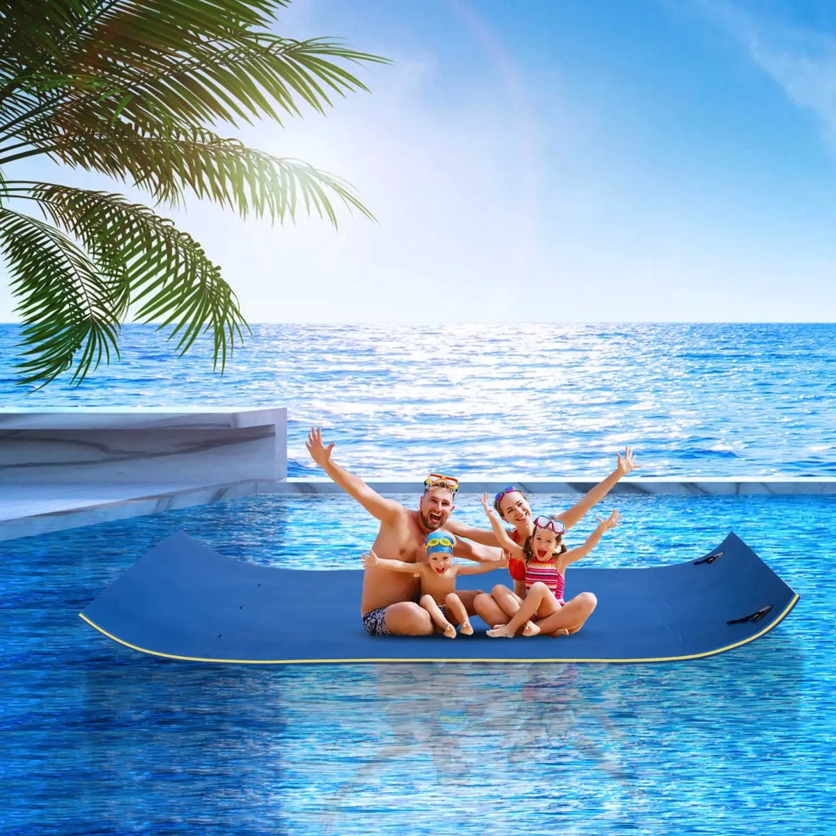 Roll-Up Pool Float Pad