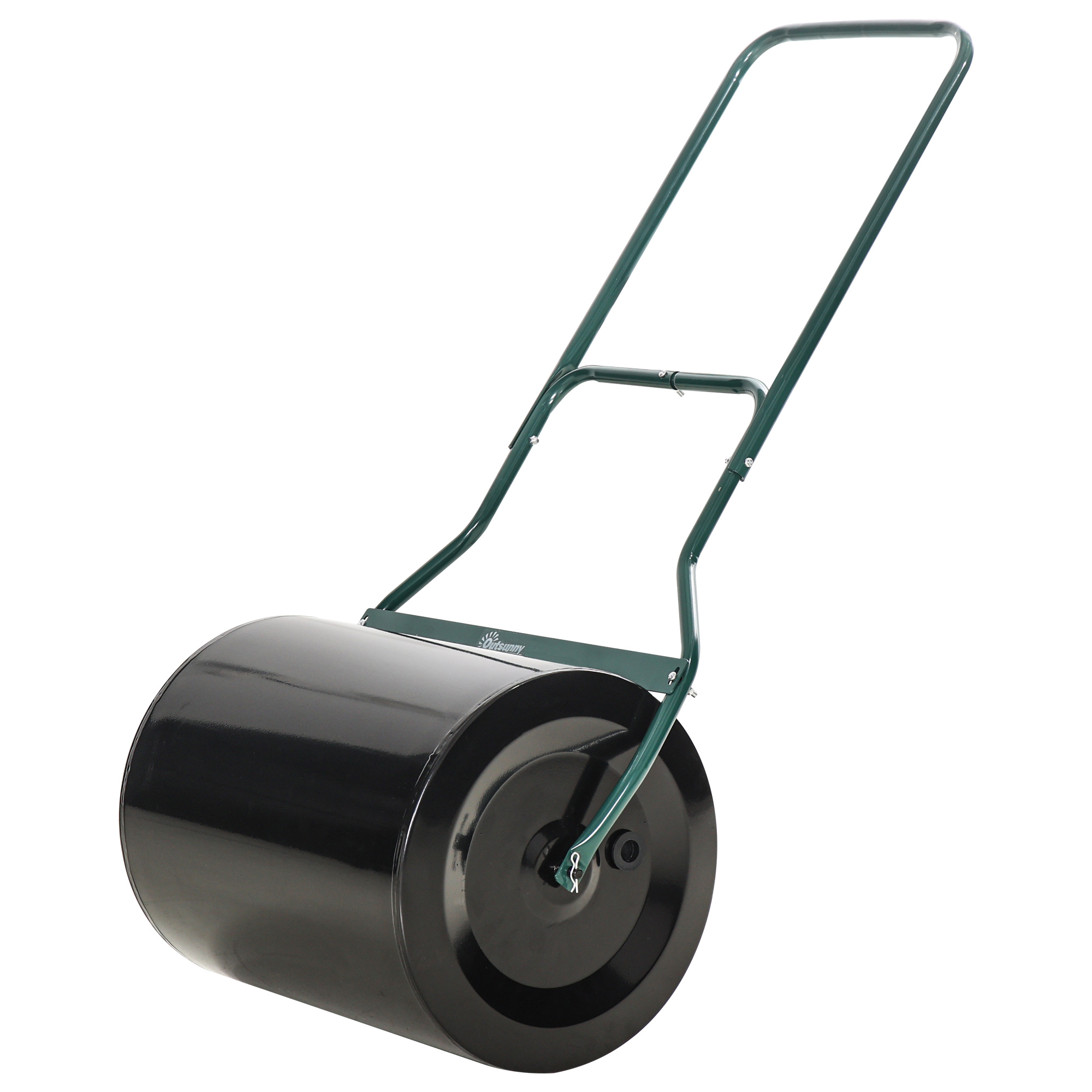 Spiral 50cm Steel Garden Lawn Roller, Push-Pull Type, Can Be Filled With Water — image 3
