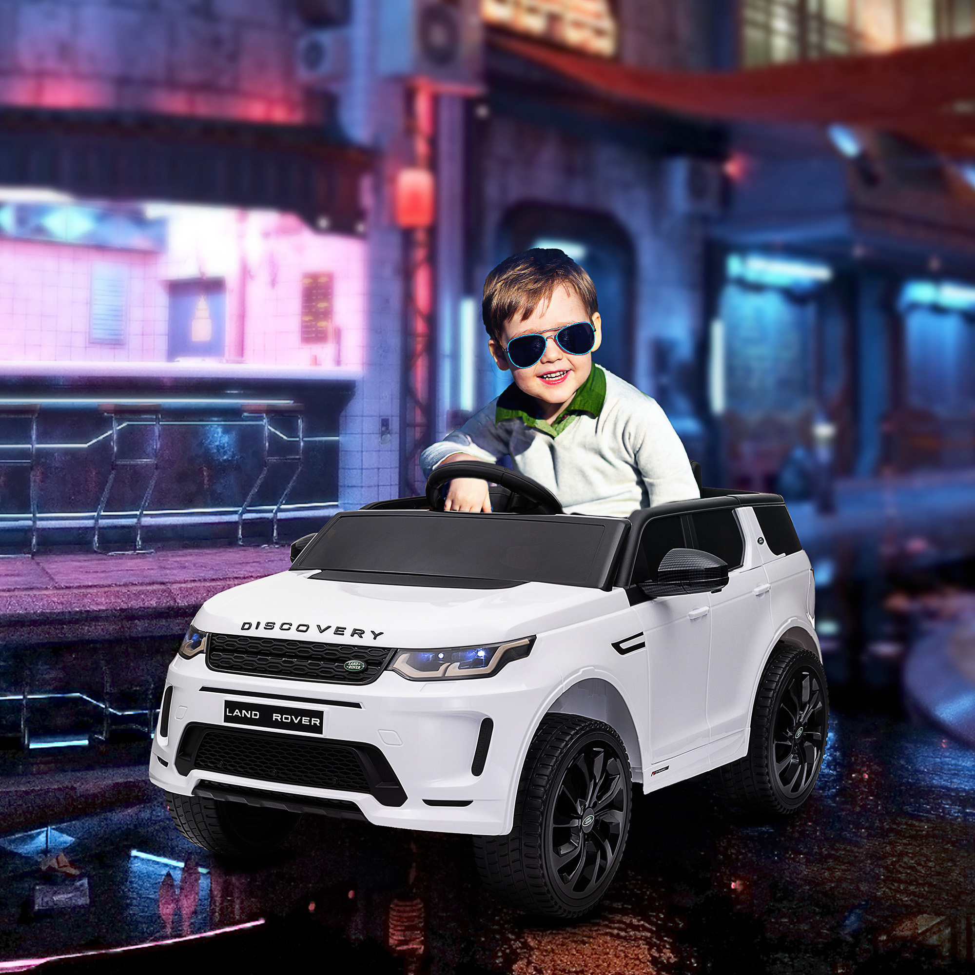 Licensed Land Rover Discovery Sport, 12V Kids Ride On Car W/ Remote Control — image 3