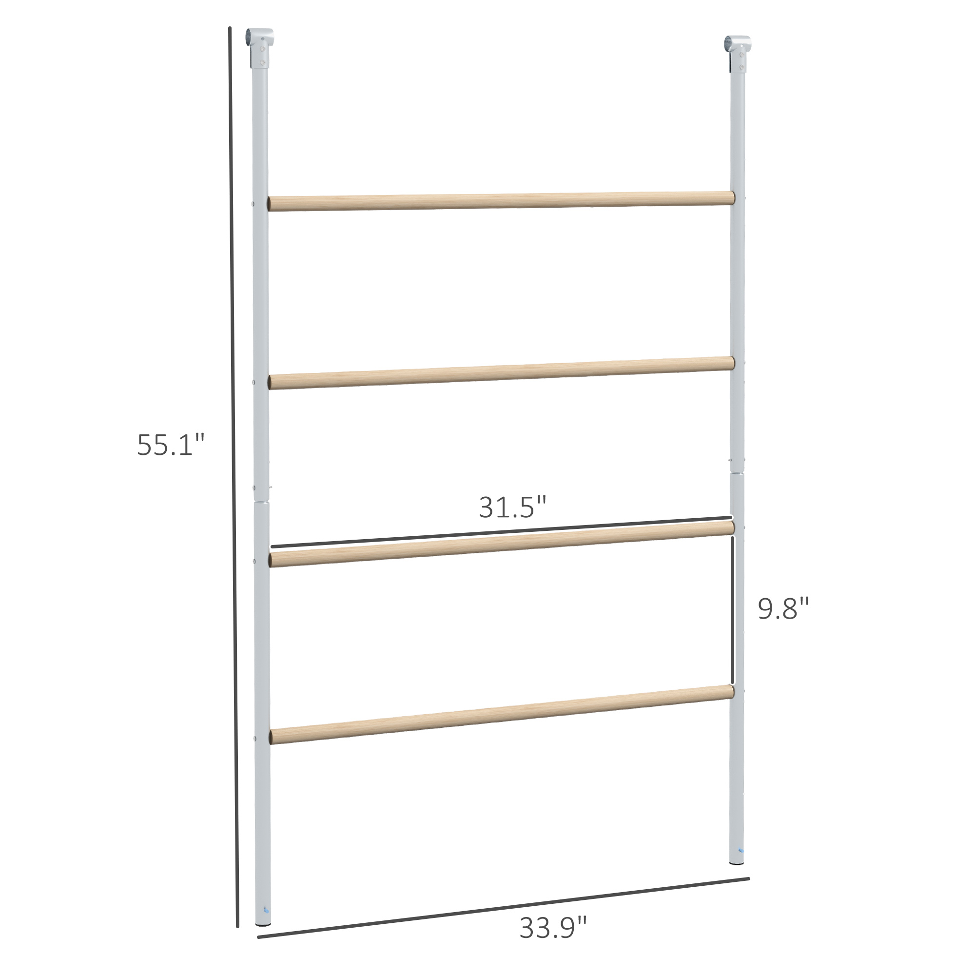  Chicken Roost for Coop, Jungle Gym Roosting Bar, 55" x 33.75"