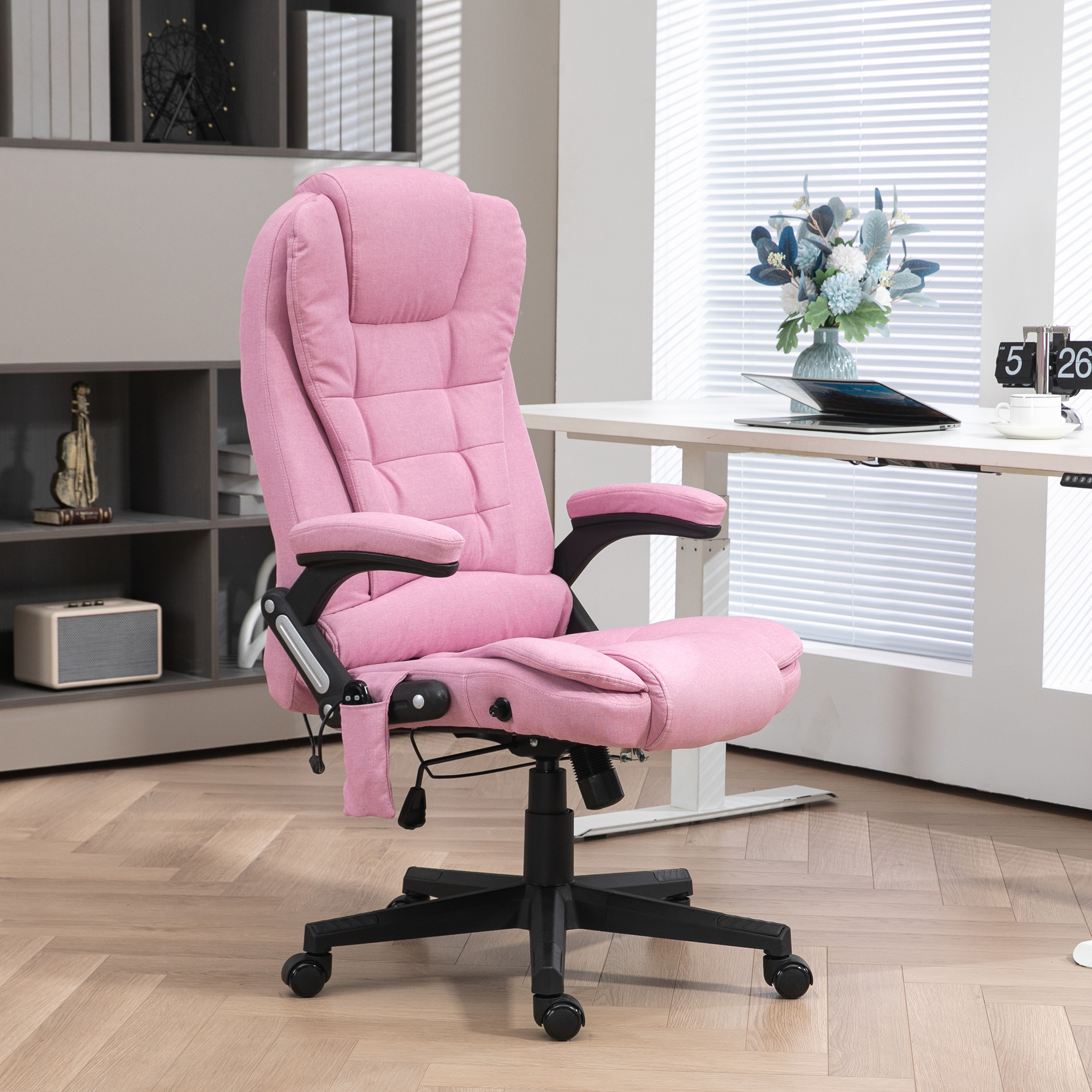 6 Point Vibrating Massage Office Chair with Heat — photo 4
