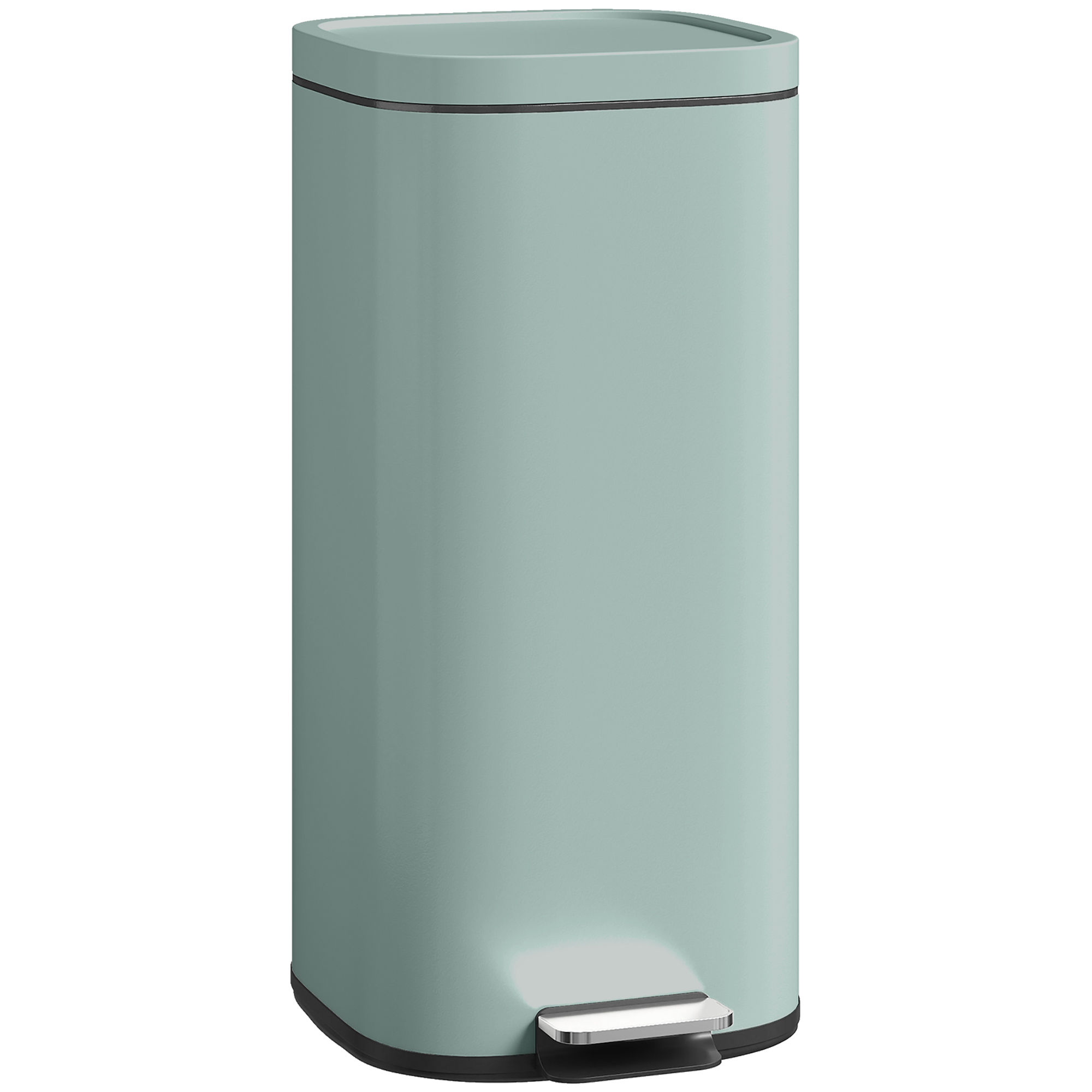 30L Kitchen Bin, Compact Pedal With Soft-Close And Stay-Open Lid, Removable — image 3