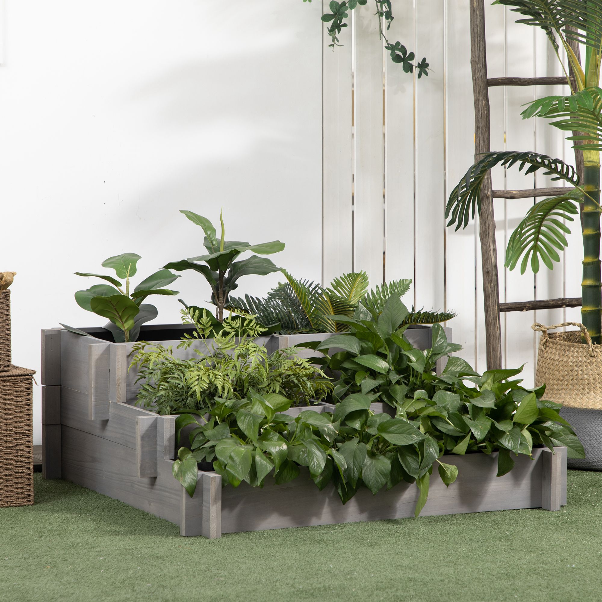 3 Tier Raised Garden Bed
