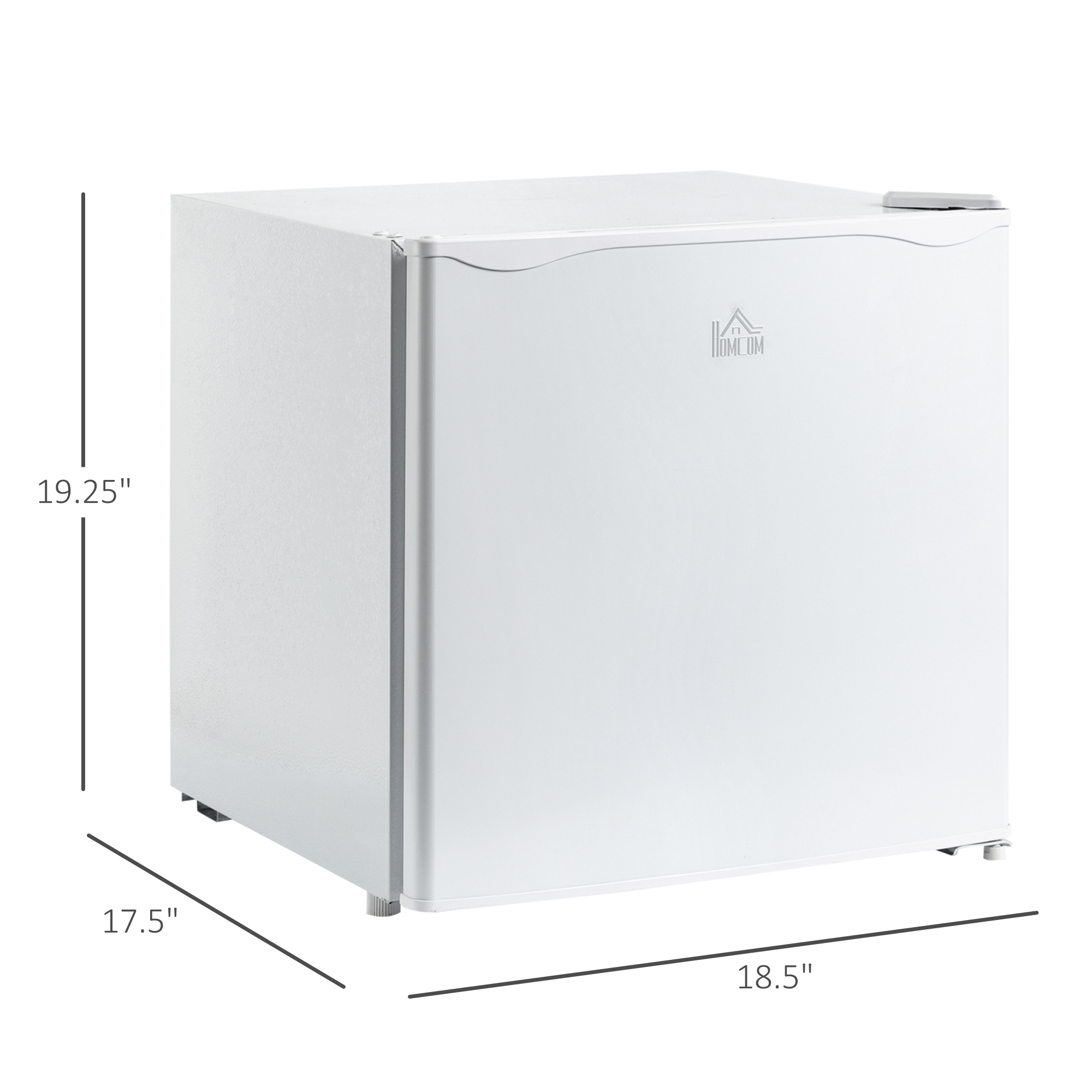  1.1 Cu.Ft Countertop Mini Freezer, Compact Upright Freezer with Removable Shelves, White