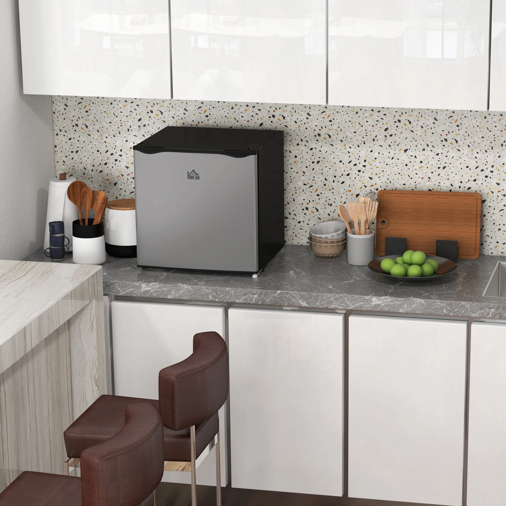 1.1 Cu.Ft Countertop Mini Freezer, Compact Upright