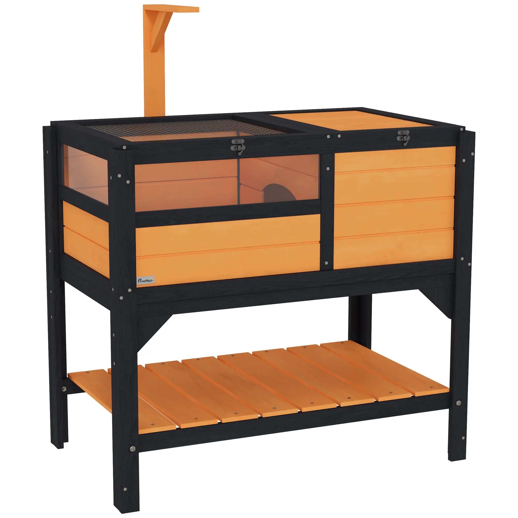 PawHut Wooden Tortoise House