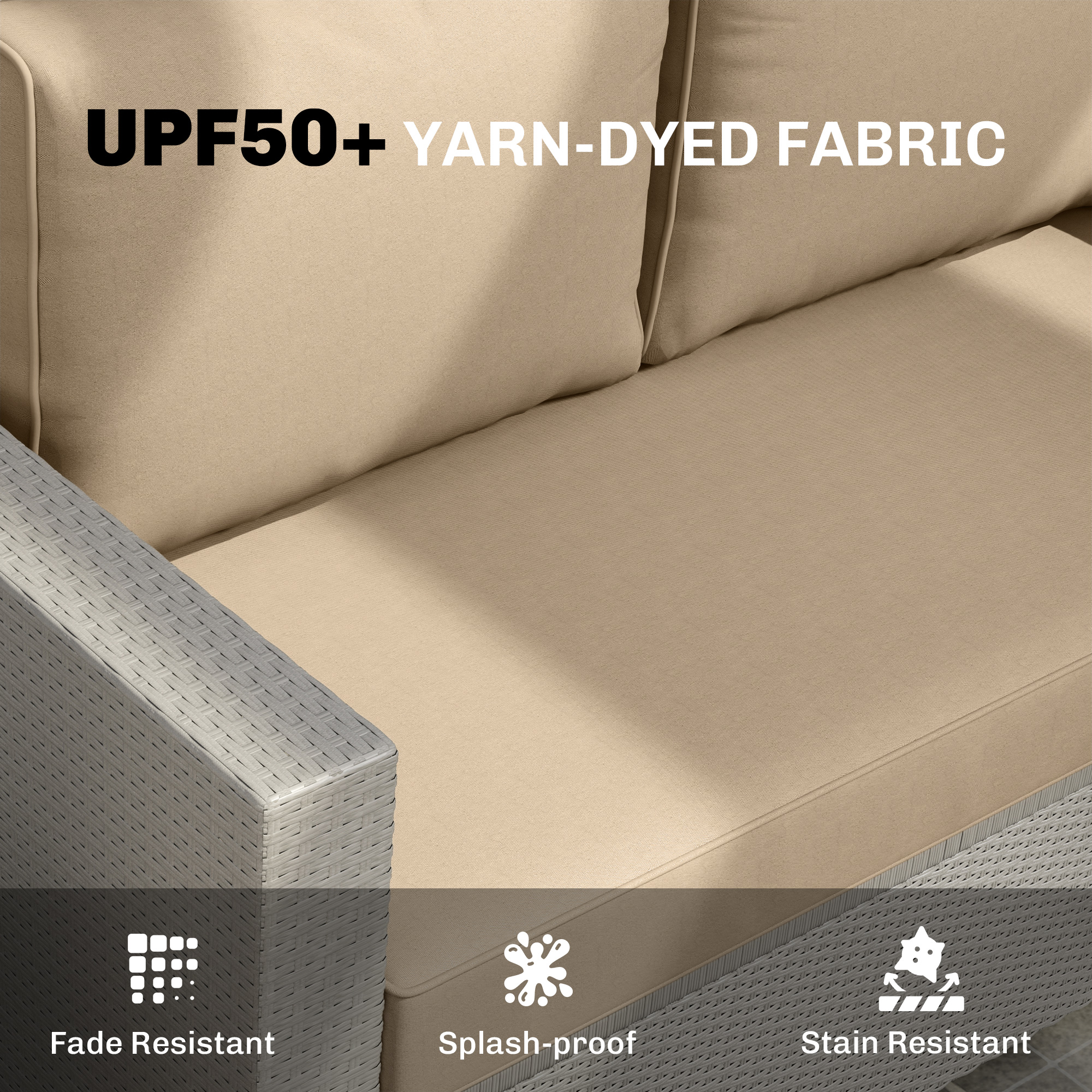 2 Seat Patio Furniture Cushions — photo 6