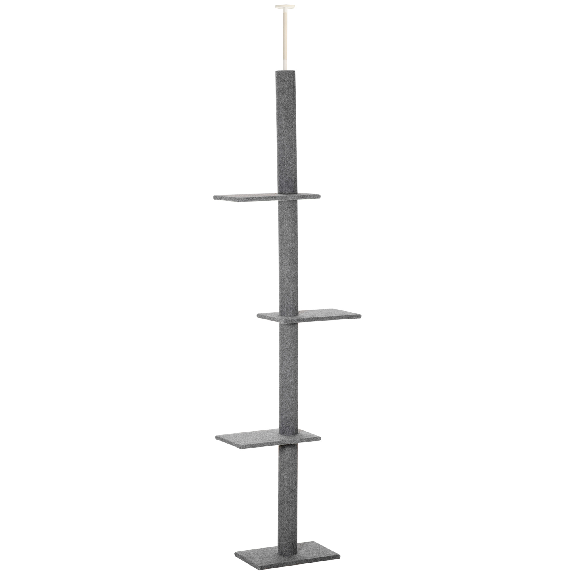 Floor-to-Ceiling Cat Tree – Multi-Level Climbing Tower with Sisal Scratching Pos