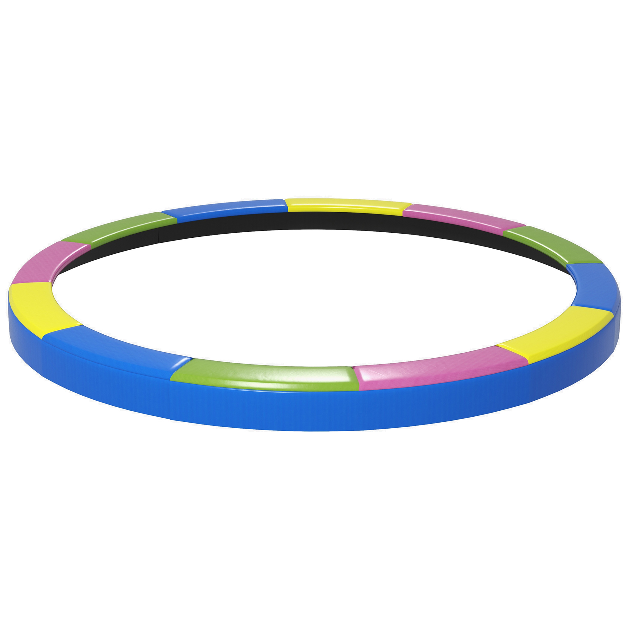 SPORTNOW 12FT Trampoline Spring Cover, Plastic Pad Replacement With Elastic — image 3