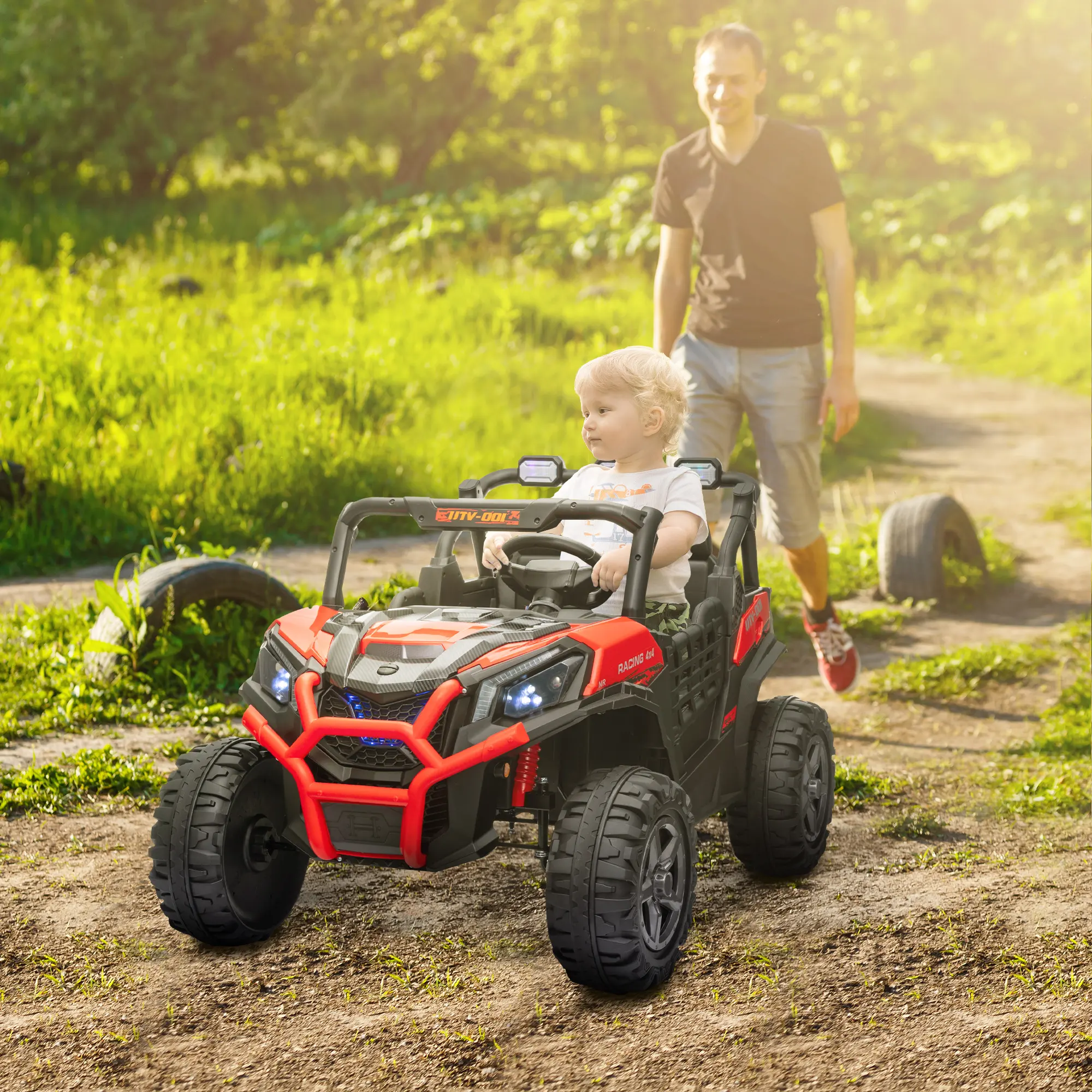 2 Seater 24V Kids Electric Car w