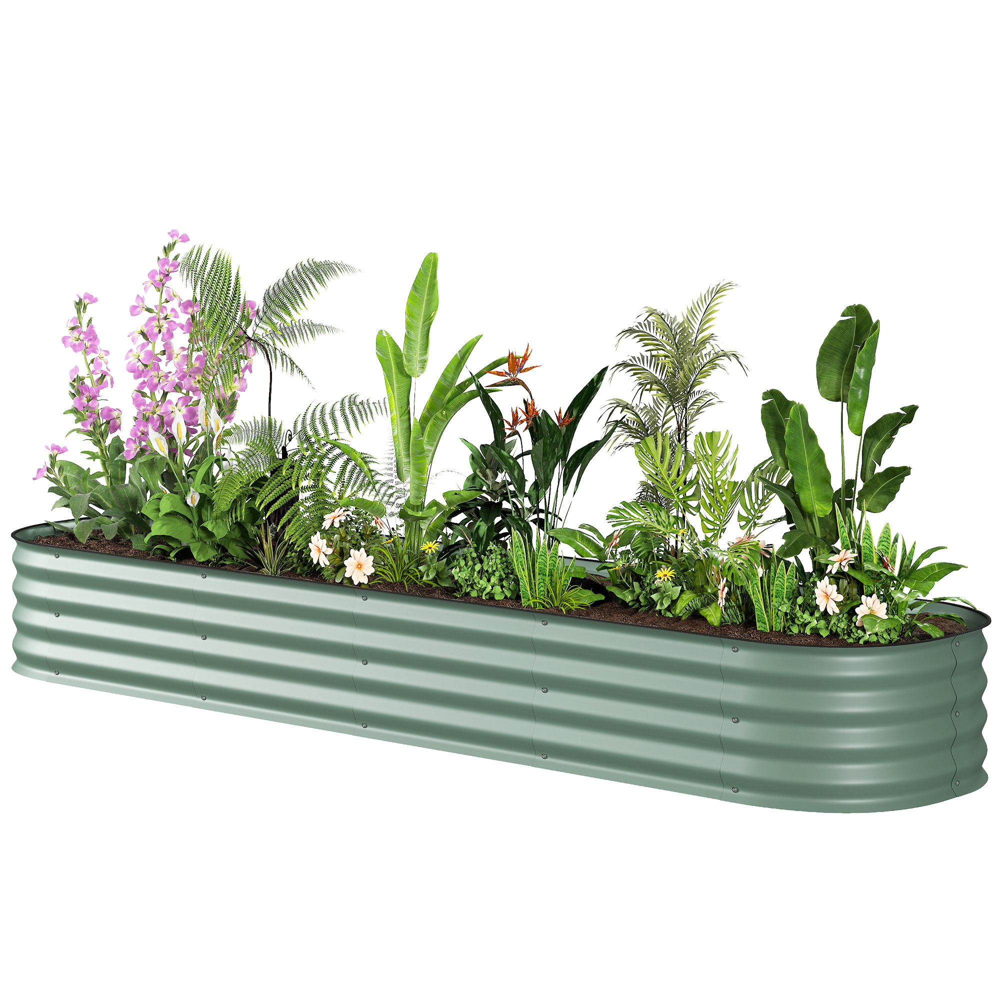 Galvanized Raised Garden Bed Kit, picture 2 of 2