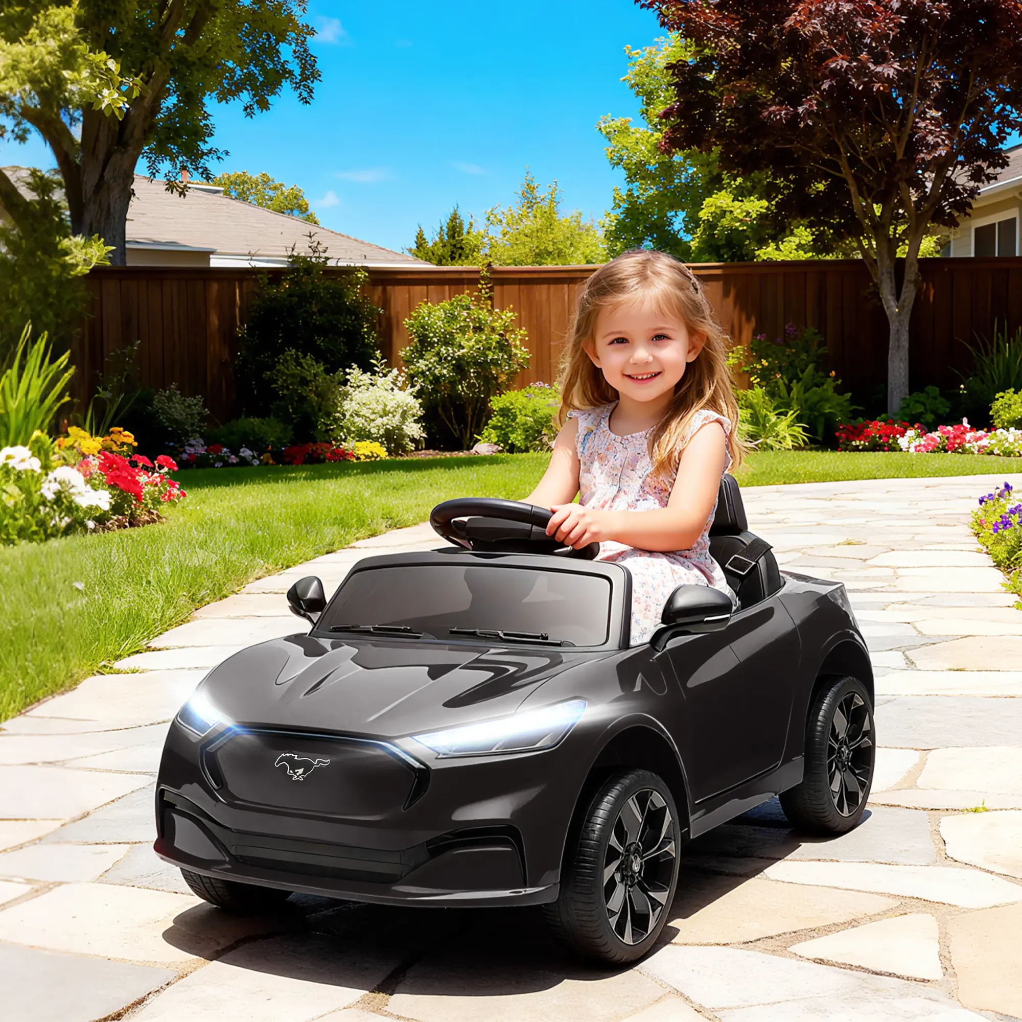 12V Kids Ride On Car, Licensed Ford