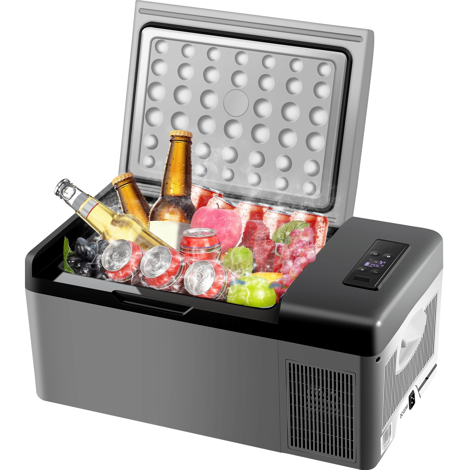 Tragbare Gefrierbox Minikühlschrank Elektrische Kühlbox, Auto Kühlbox 15 L 98 X 320 X 260 Mm Kühlbox Elektrisch 20 ℃ ~ 10 ℃ Kompressor Kühlbox, Auto, Lkw, Boot, Reisemobil, Camping - Image 1