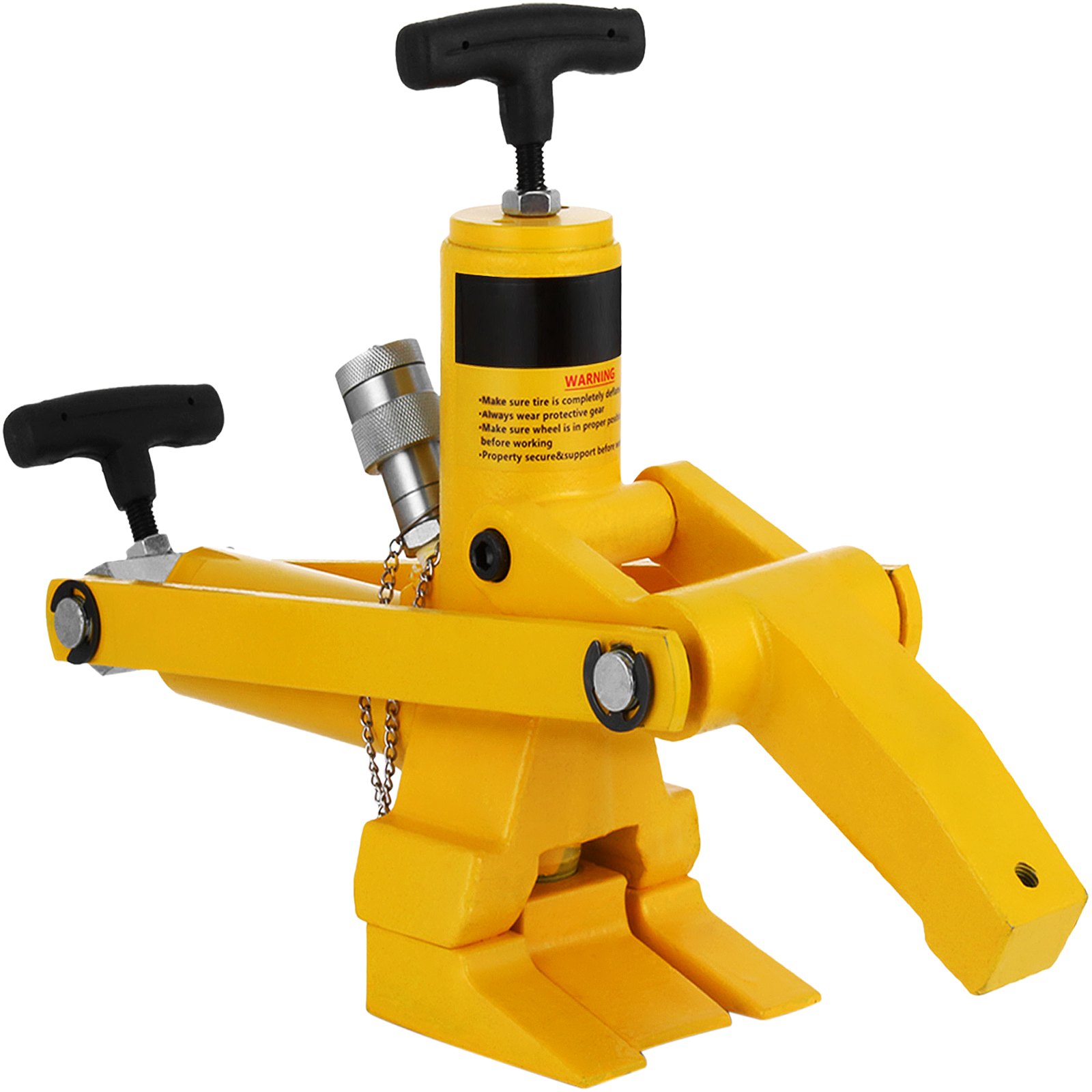 VEVOR 13,8 Tonnen Hydraulischer Wulstabbrecher, 10.000 Psi Montagetechnik Reifenwulstabbrecher, 12,7 cm Hydraulischer Demontagewechsler, Längere Füße und Klauen_voghion.com