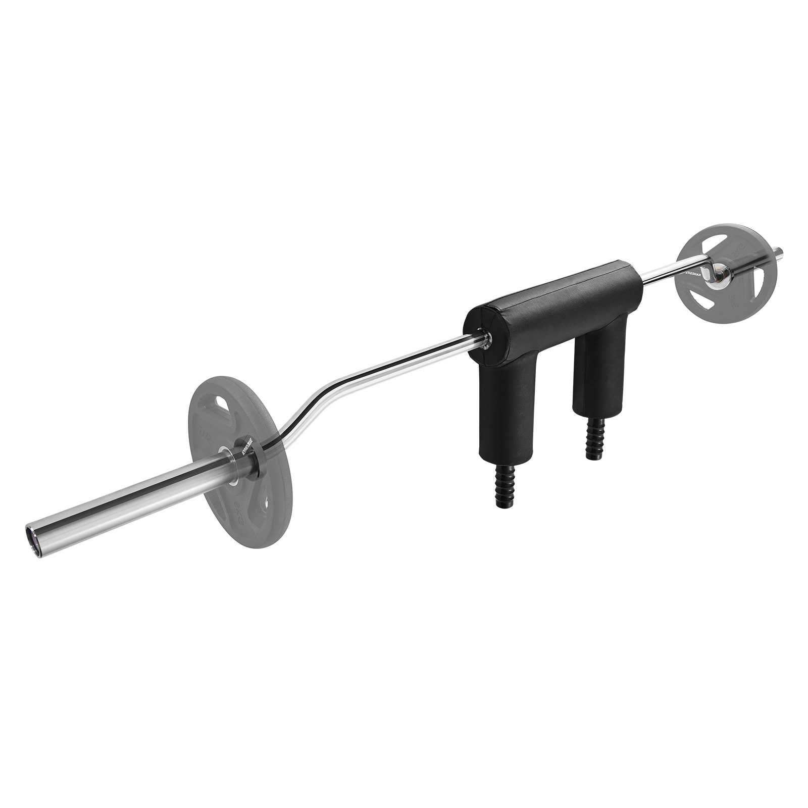 Olympic Weightlifting Barbell - 2210mm Length, 675kg Capacity, Steel Curl Bar, Powerlifting Set For Strength Training_desvips.com