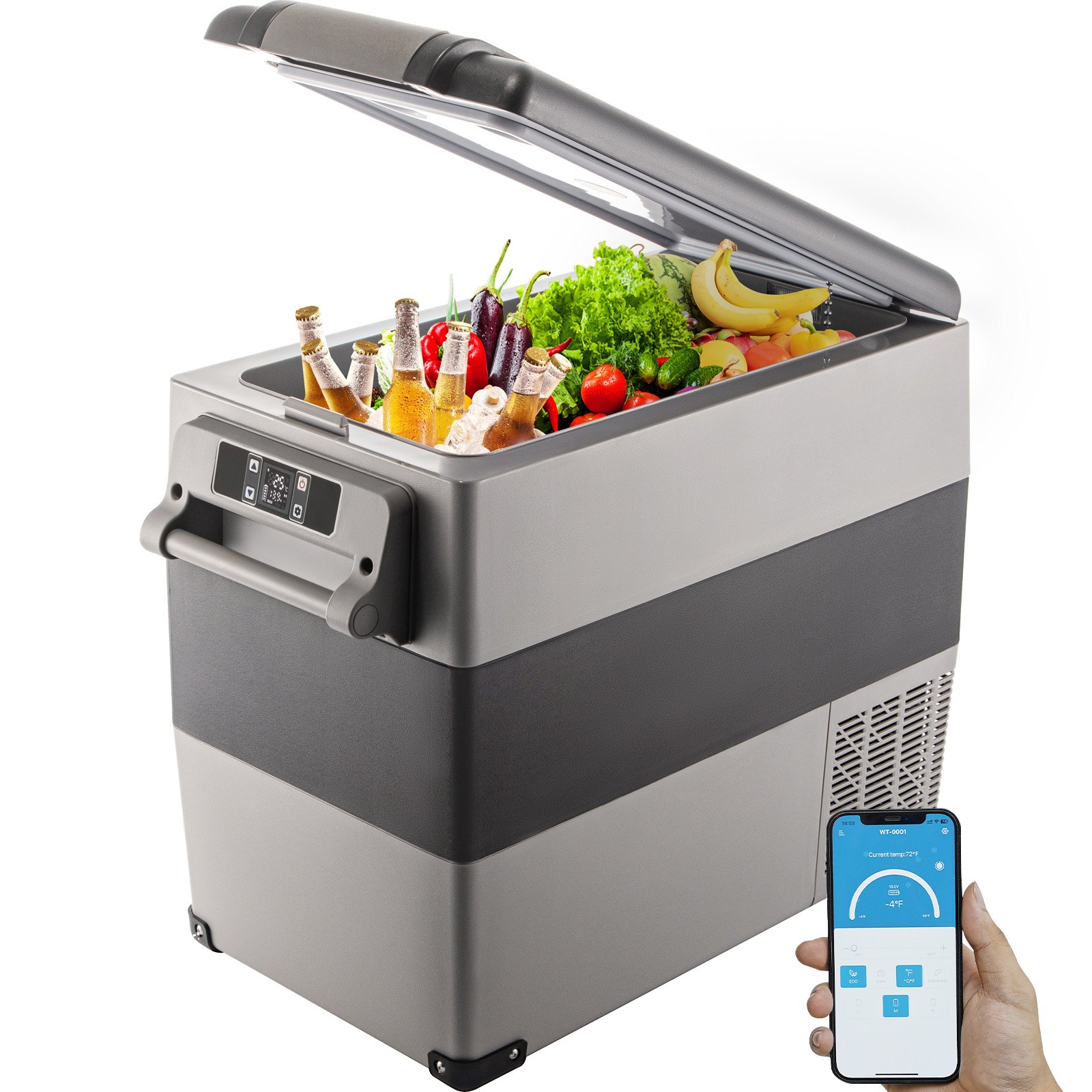 Tragbare Kühlbox 55L Auto Kühlbox Für Auto Und Zuhause 220V - Image 1