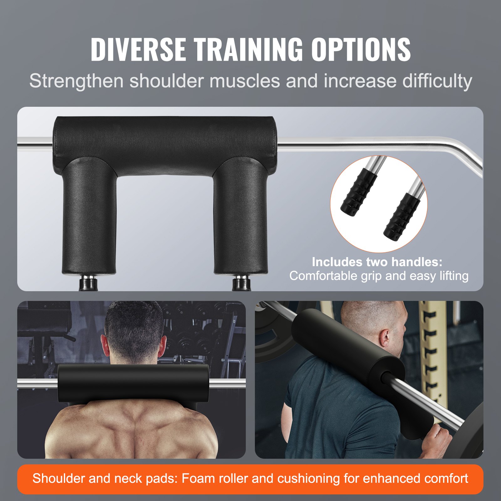 Olympic Weightlifting Barbell - 2210mm Length, 675kg Capacity, Steel Curl Bar, Powerlifting Set For Strength Training_desvips.com