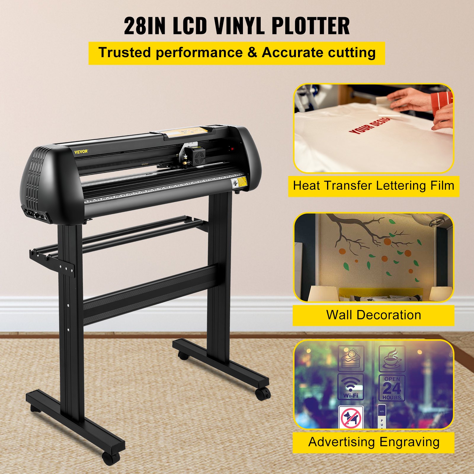 Vevor Vinylschneideplotter Mit Signmaster Und Standfuß_voghion.com