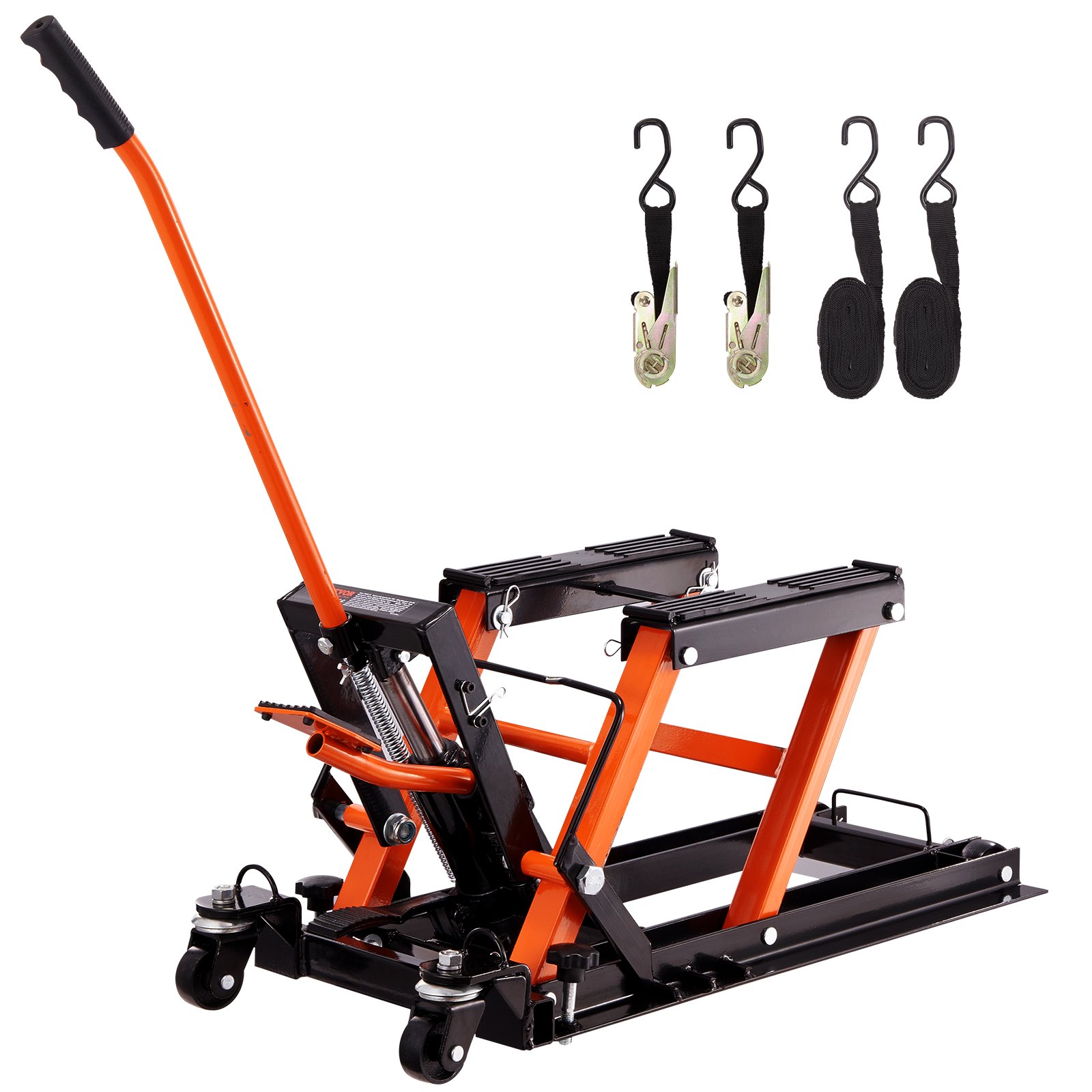 Hydraulischer Motorradheber, 700 kg Tragkraft, verstellbar 120–385 mm, Motorrad-Erhöhung, Fahrradheberplattform, Montageblock_voghion.com