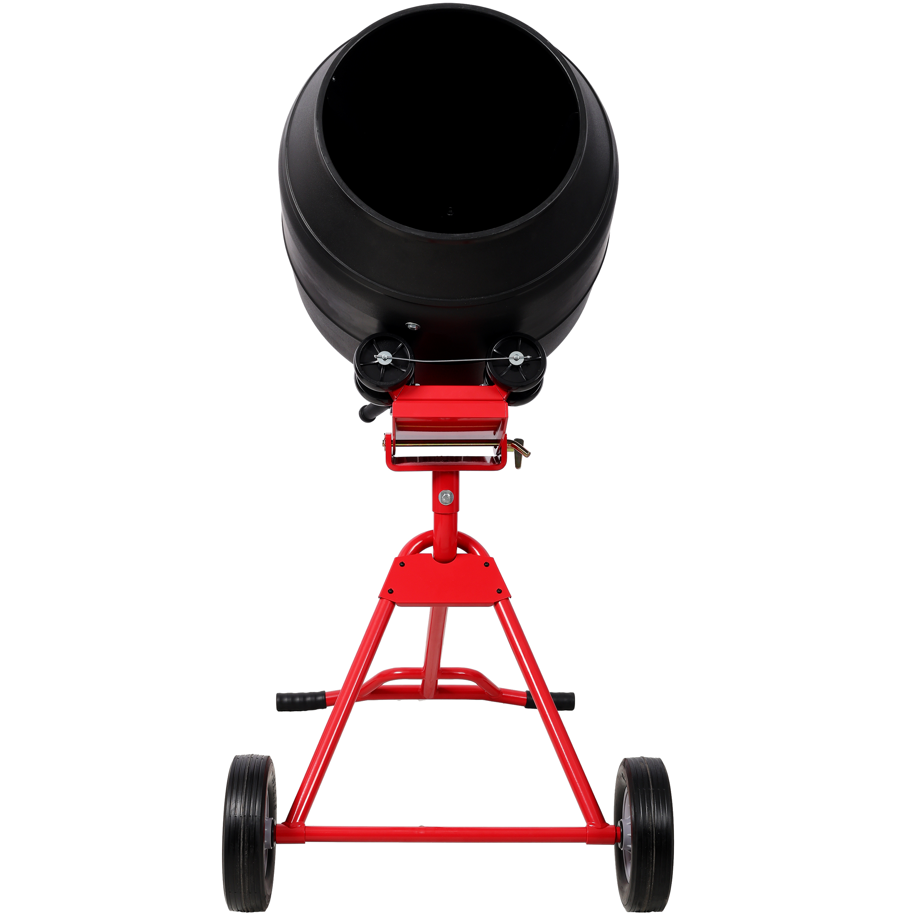 4.0 CUFT 110L Portable Electric Concrete Mixer, Heavy Duty Power Cement Mixing Machine For Mortar, Poly Drum 110V 60Hz  ETL Certificated 4