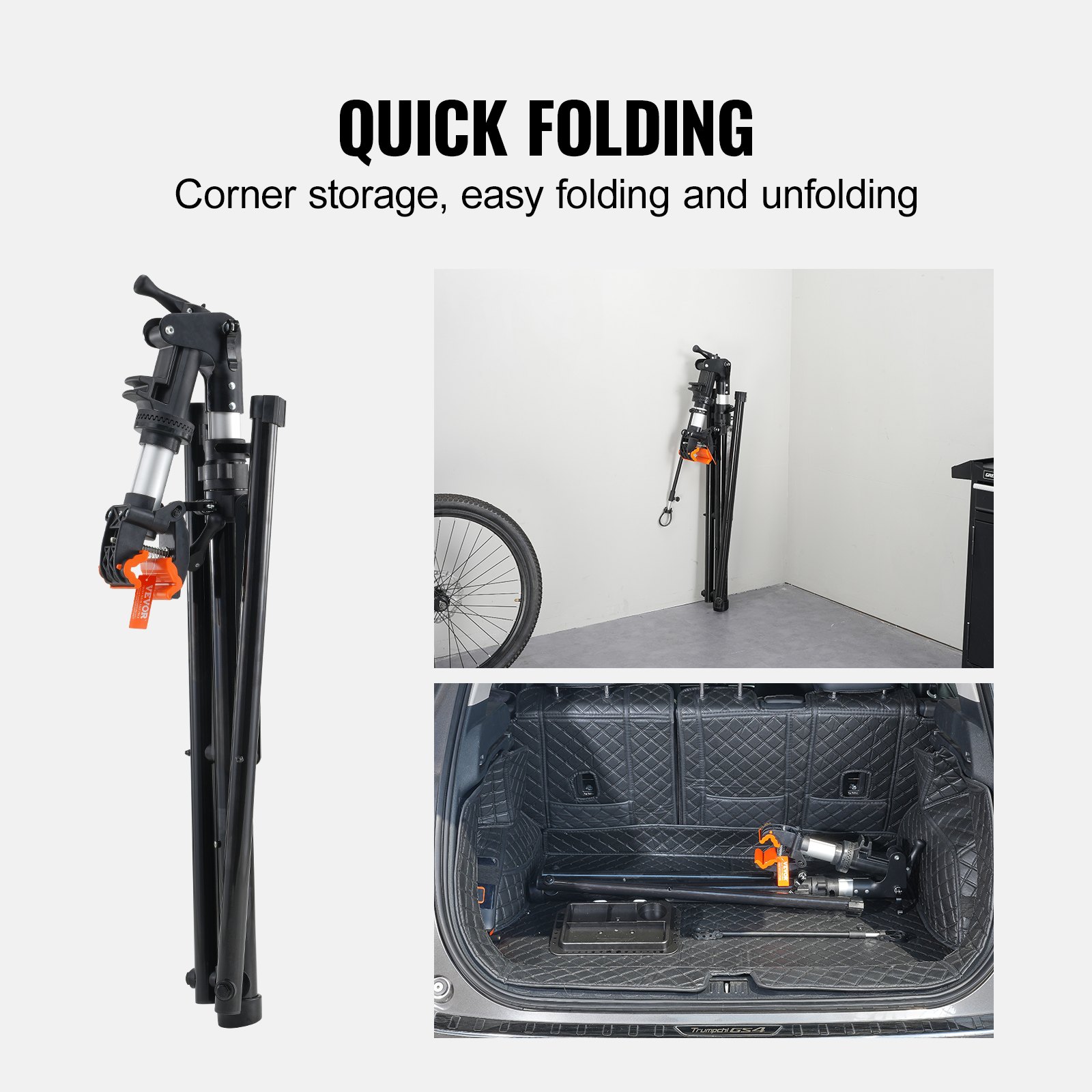Bicycle Repair Stand Adjustable Height With 360 Degree Clamp_voghion.com