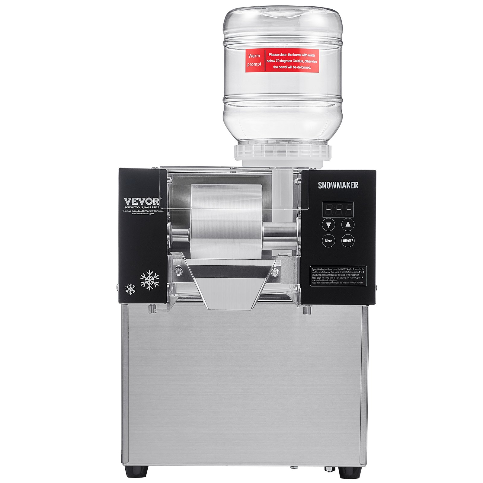 Professional Snow Cone Maker Commercial Ice Shaving Machine_voghion.com