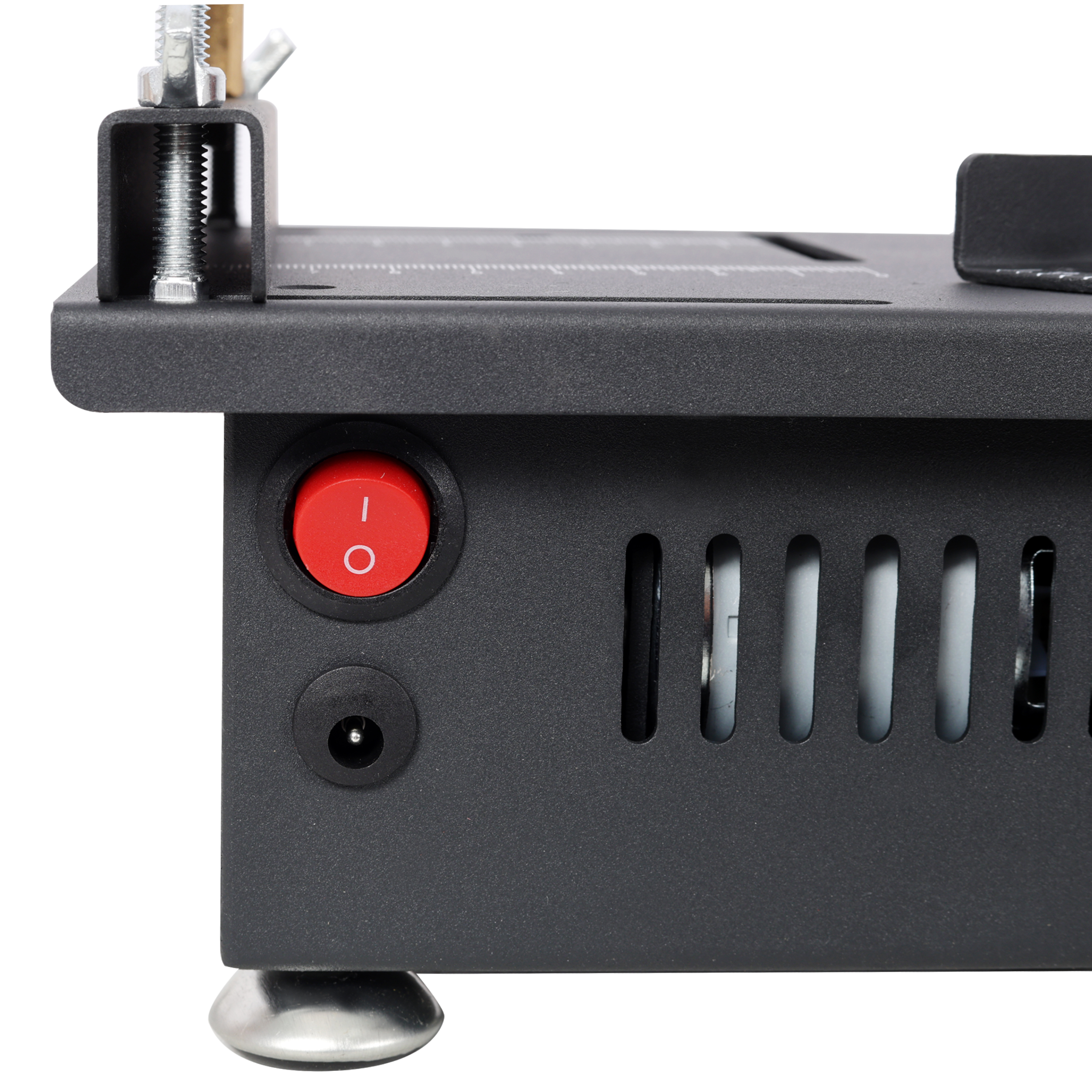 100W Multi-Functional Table Saw Mini Desktop Electric Saw Cutter Speed & Angle Adjustable 16MM Cutting Depth With Blade Flexible Shaft And More Accessories For Wood Plastic Acrylic Cutting 5