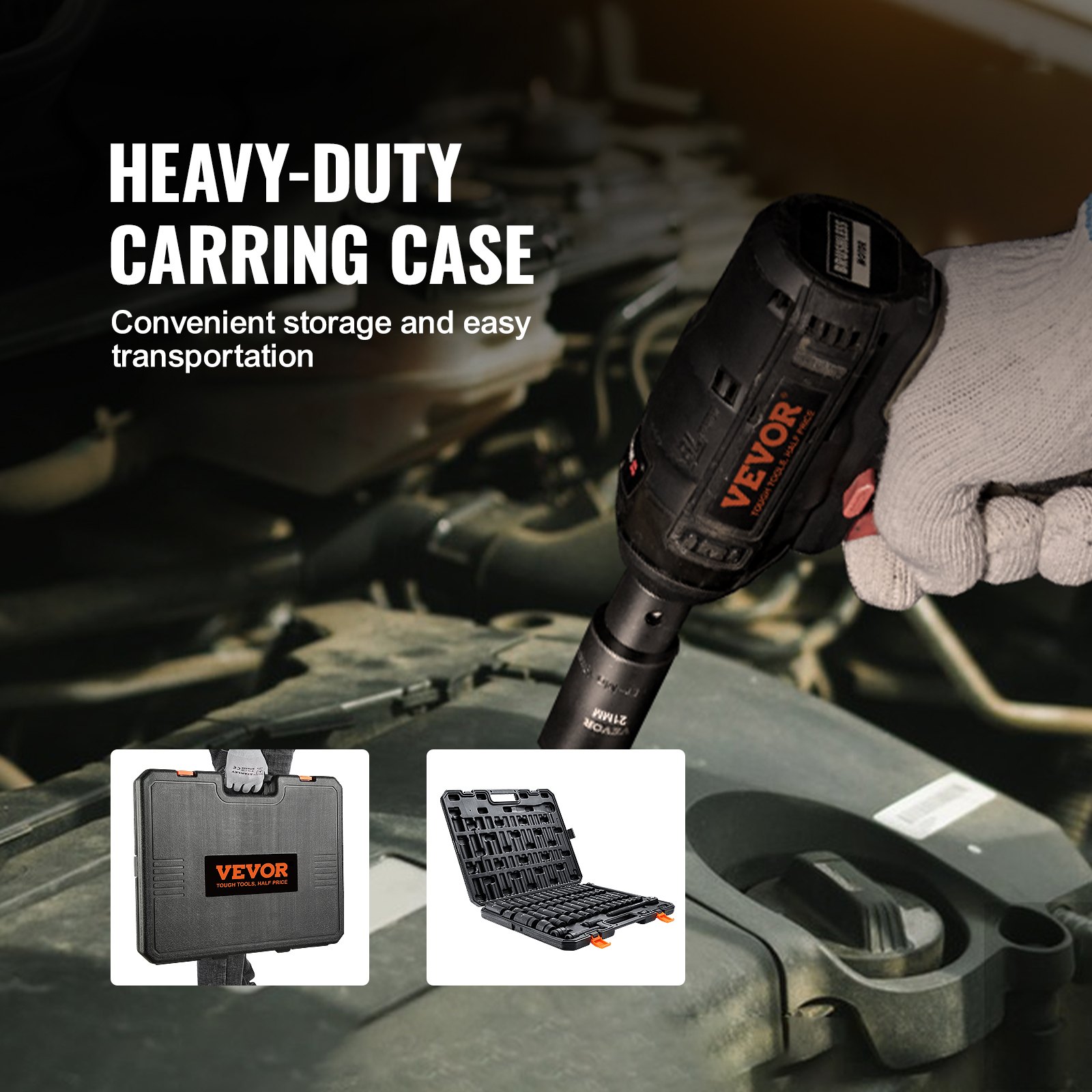 Professional Socket Set Made Of Chrome Vanadium Steel With Case_voghion.com