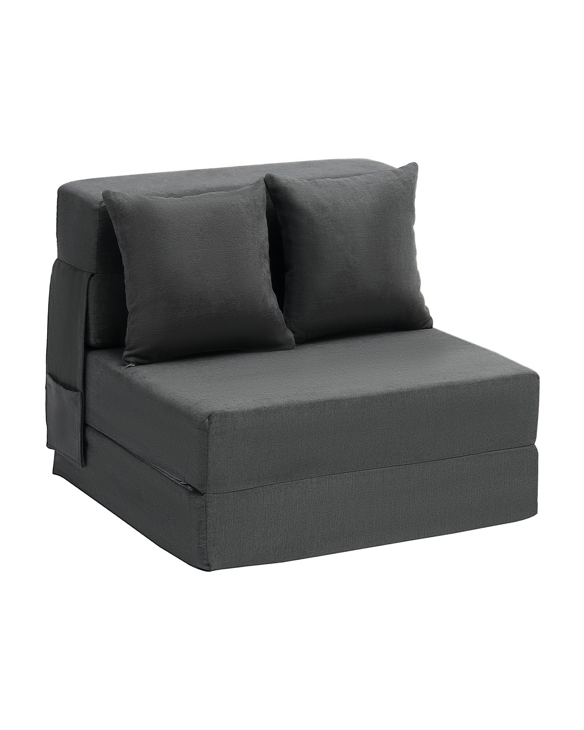 Schlafsofa Mit 2 Kissen Und Waschbarem Memory-foam-bezug_voghion.com
