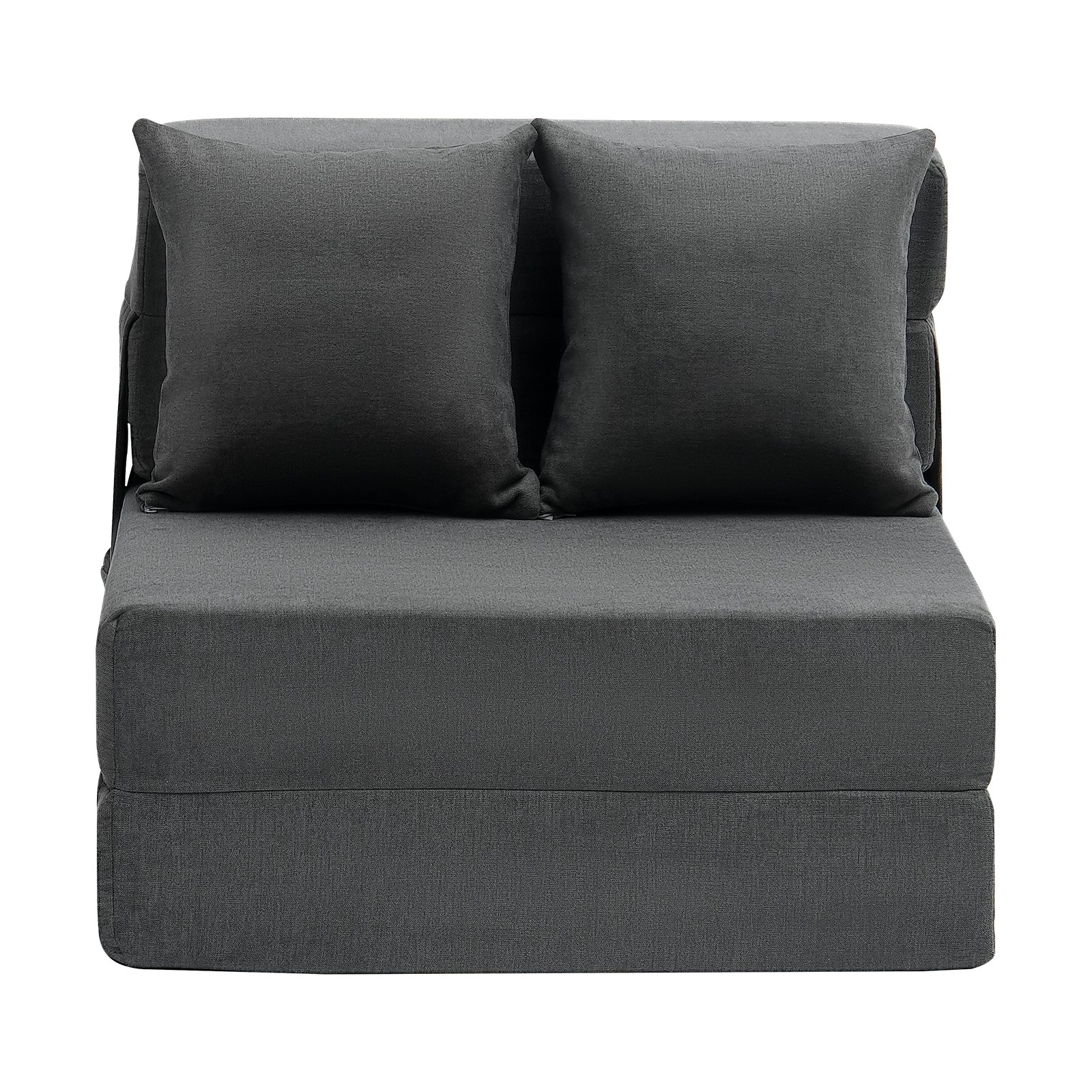 Schlafsofa Mit 2 Kissen Und Waschbarem Memory-foam-bezug_voghion.com