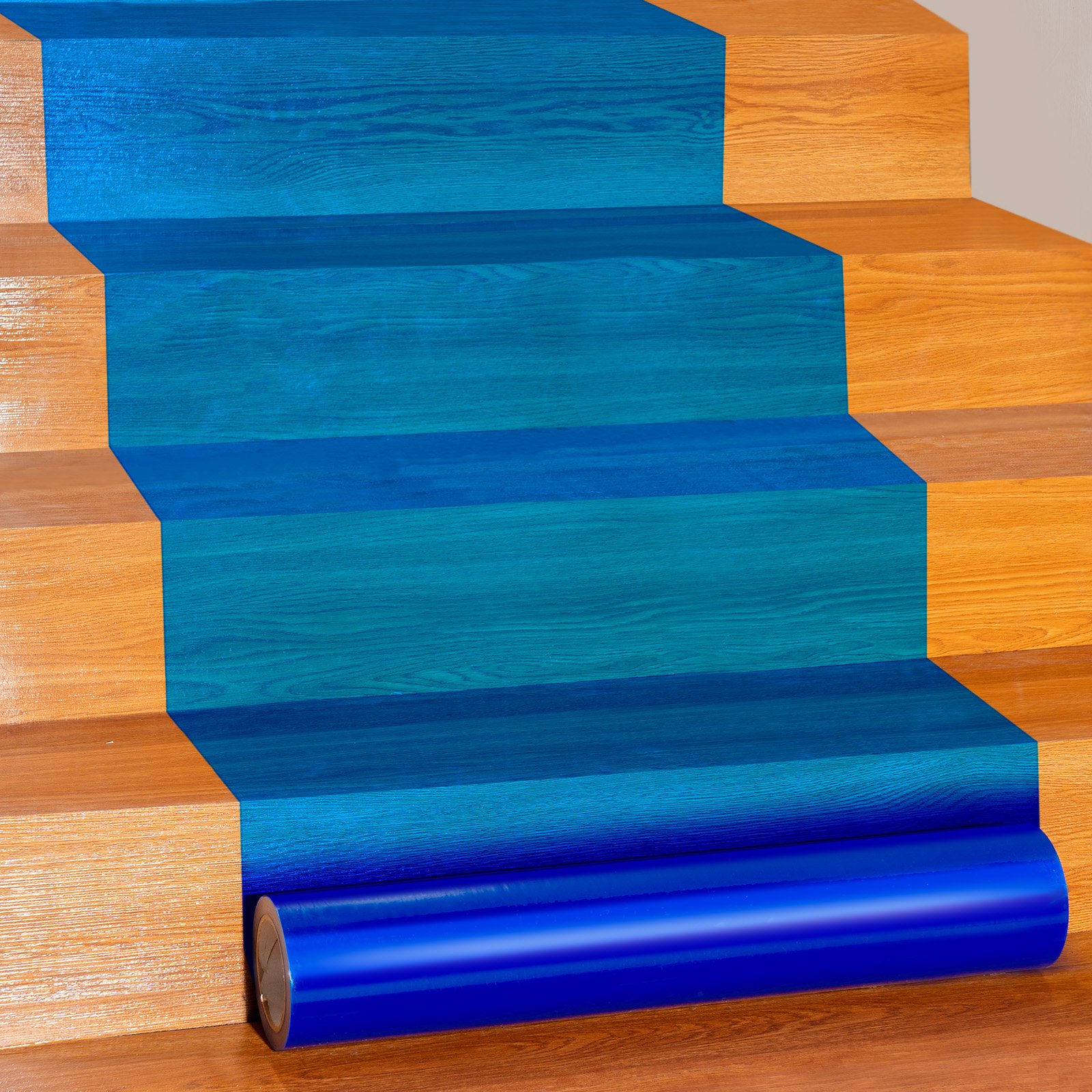 Teppichschutzfolie – 61 x 61 m selbstklebende Boden- und Oberflächenschutzrolle für Bau- und Renovierungsarbeiten, einfache Installation_voghion.com