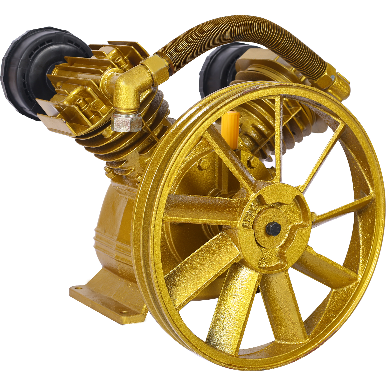 5.5HP  Air Compressor  Head 21CFM  ,115 PSI V-Type Dual-Cylinder Air Compressor  Head 2PISTON 4