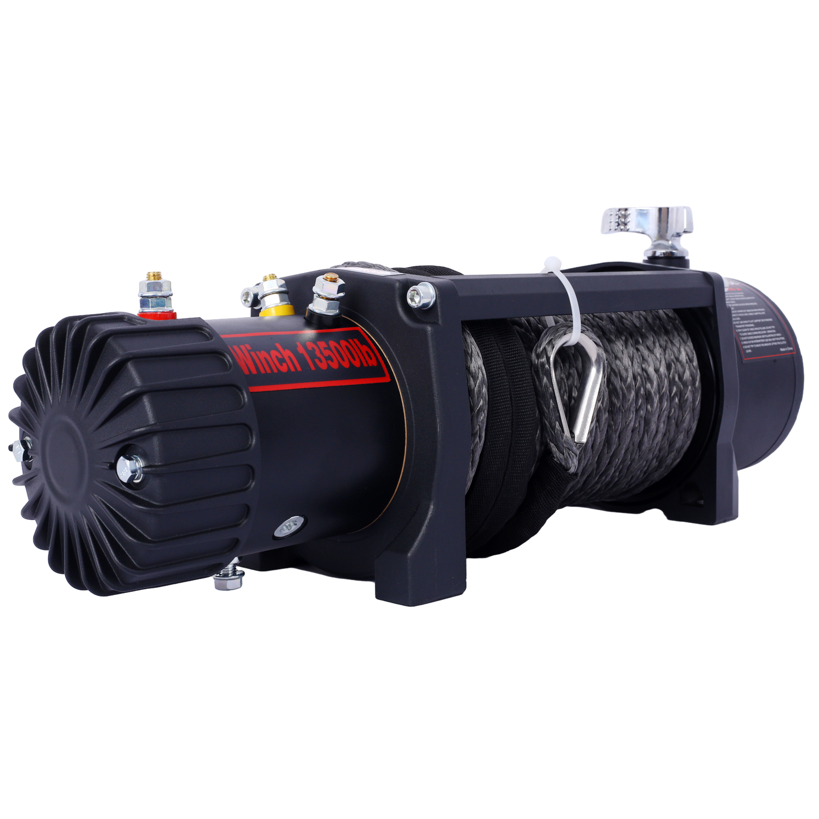 Winch-13500 Lb. Load Capacity Electric Winch -12V DC Power For Towing Truck Off Road, With Wireless Remote 5