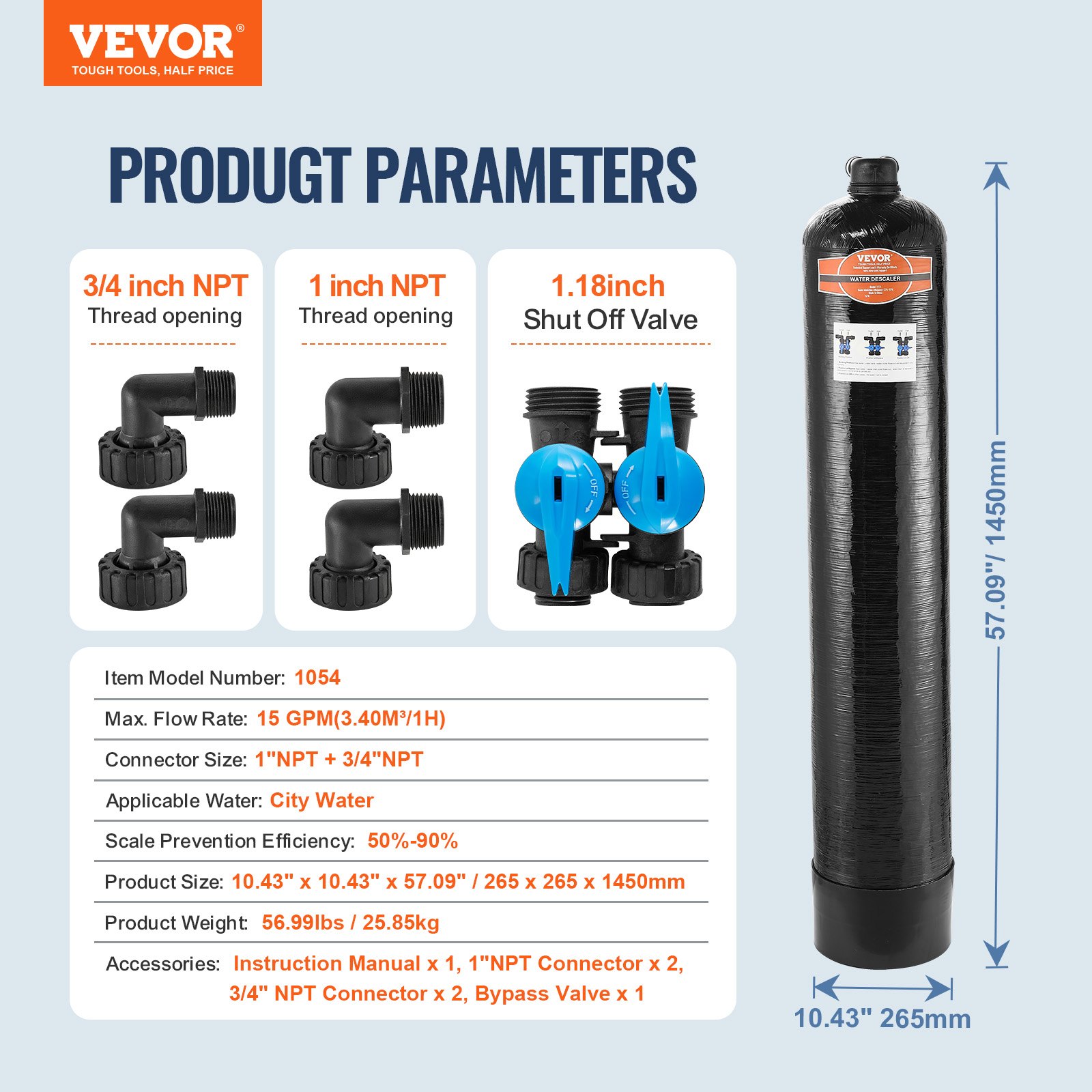 Salzfreier Entkalker Wasserfilter Für Das Ganze Haus_voghion.com