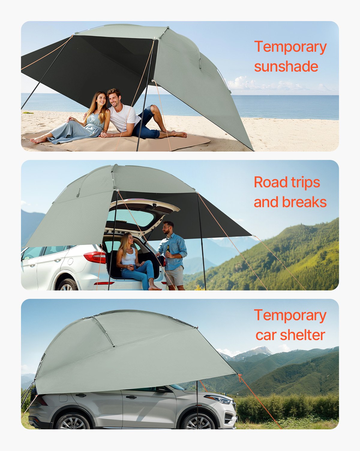 Sonnensegel Für Wohnwagen Und Wohnmobil Uv-schutz Markise Camping_voghion.com