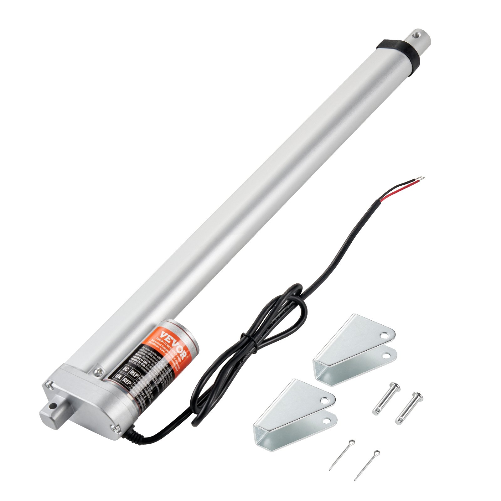 1500N Linear Actuator DC 12V Linearantrieb IP54 Elektrischer Linearmotor 400mm Hublänge Geräuschpegel ≤60dB Elektrische Türöffner 5mm/s Fahrgeschwindigkeit Lineartechnik Verstellantrieb - Image 1