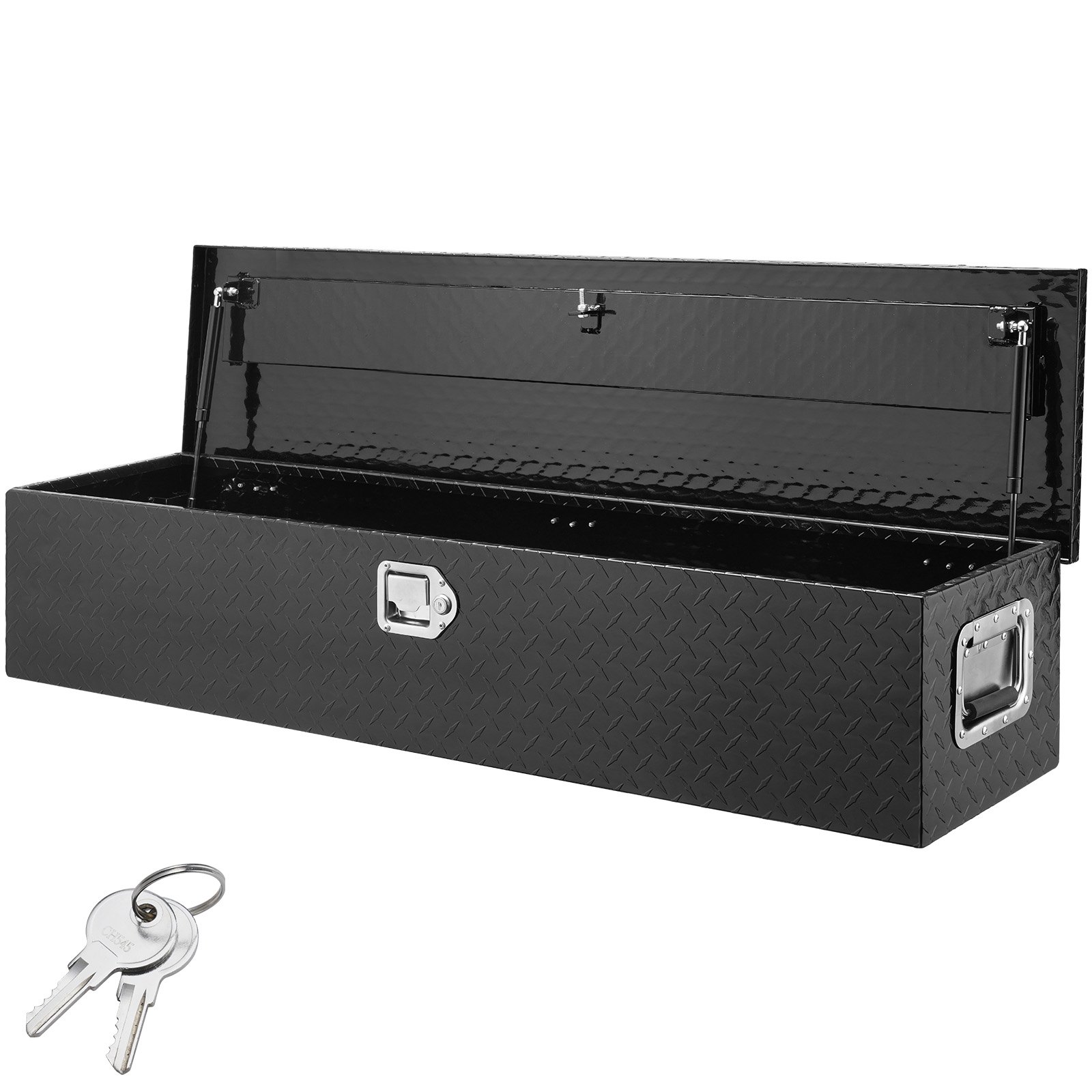 1219 X 381 X 381 Mm Werkzeugkasten Für Lkw-Ladefläche, Abschließbar 177 L Truckbox Werkzeugbox Aufbewahrungs-Werkzeugkasten, 50 Kg Tragfähigkeit Werkzeugkiste Organizer Für Wohnmobil, PKW Usw.
