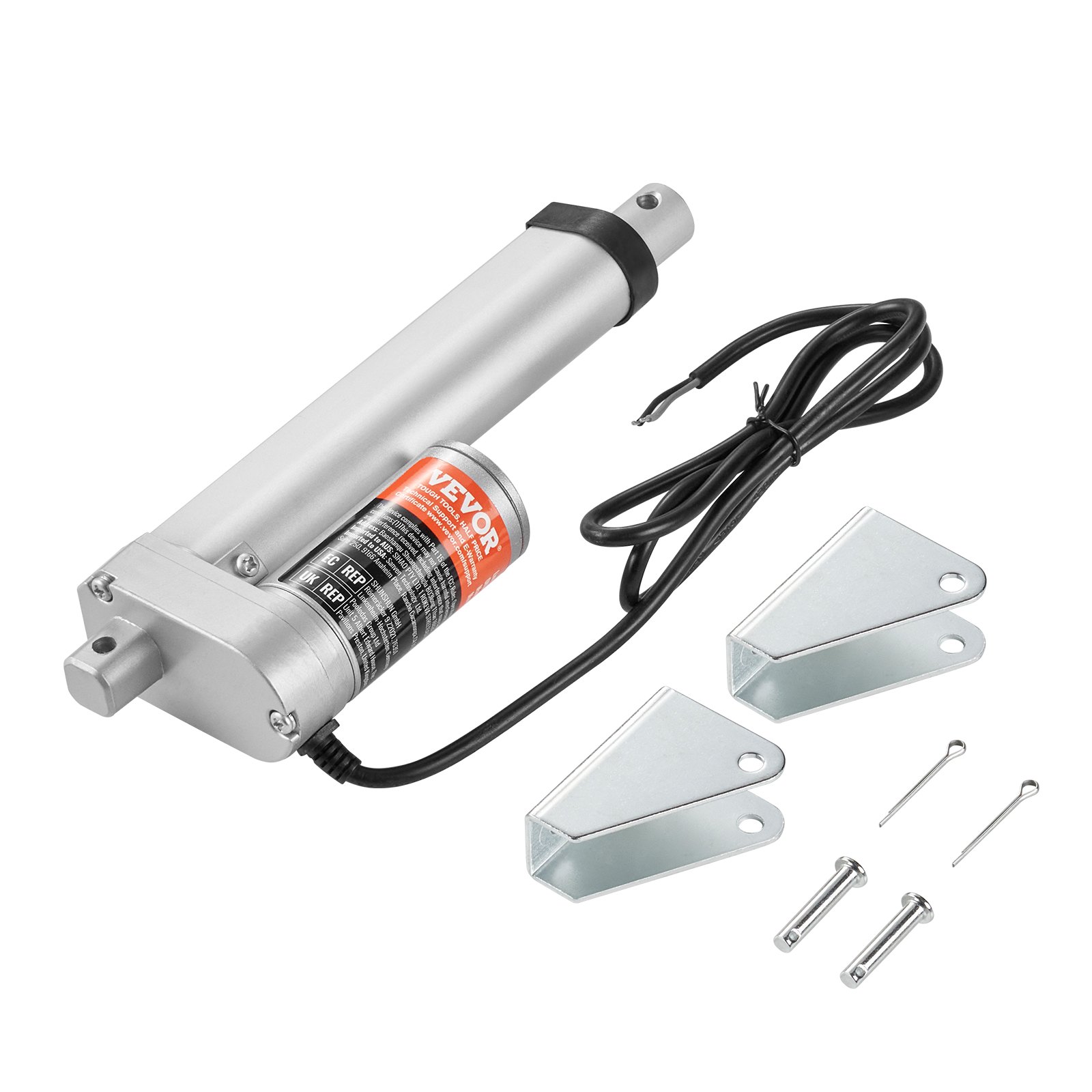1500N Linear Actuator DC 12V Linearantrieb IP54 Elektrischer Linearmotor 100mm Hublänge Geräuschpegel ≤ 60dB Elektrische Türöffner 5 Mm/s Fahrgeschwindigkeit Lineartechnik Verstellantrieb - Image 1