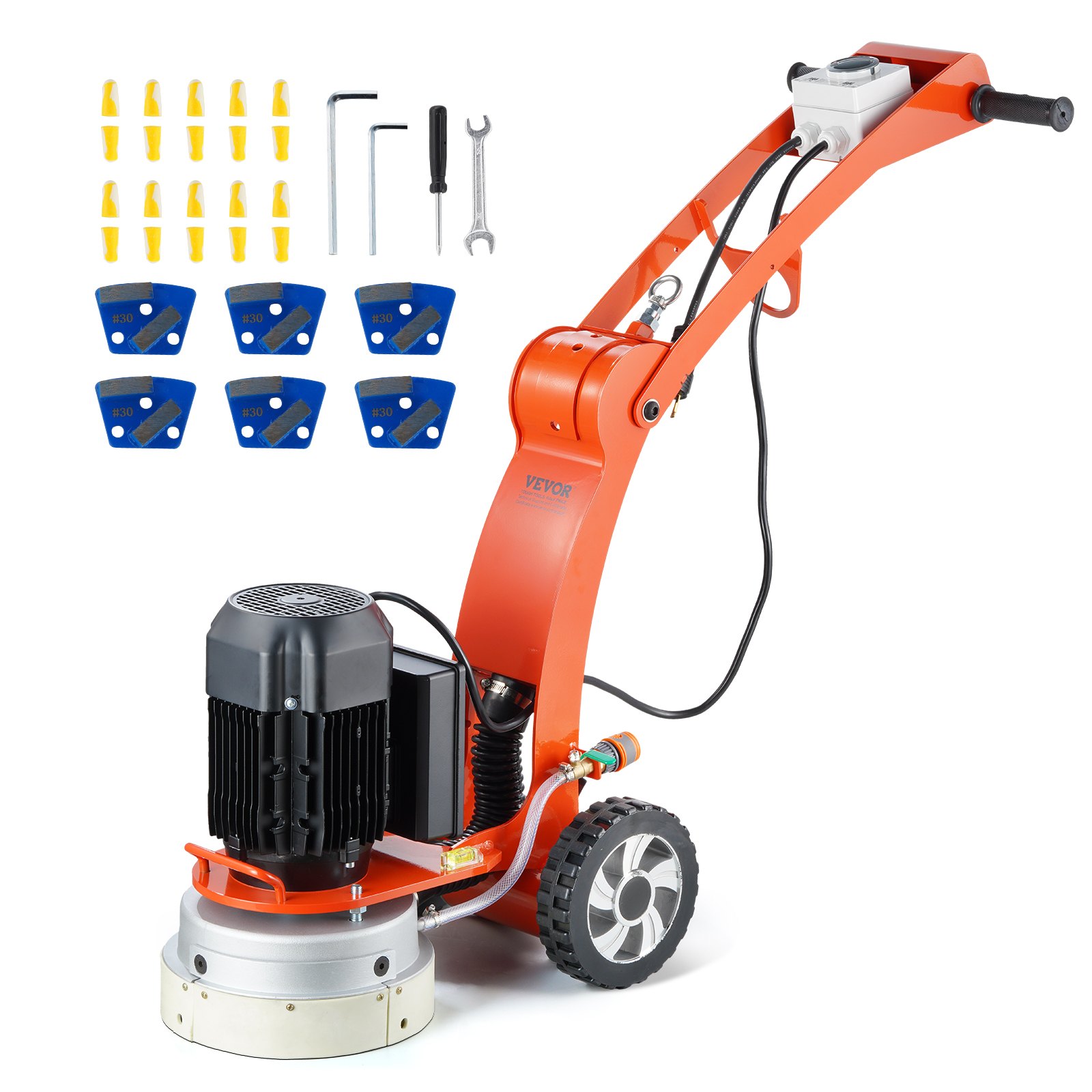 Betonbodenschleifer 25,4 Cm Handgeführte Poliermaschine 3,0 PS