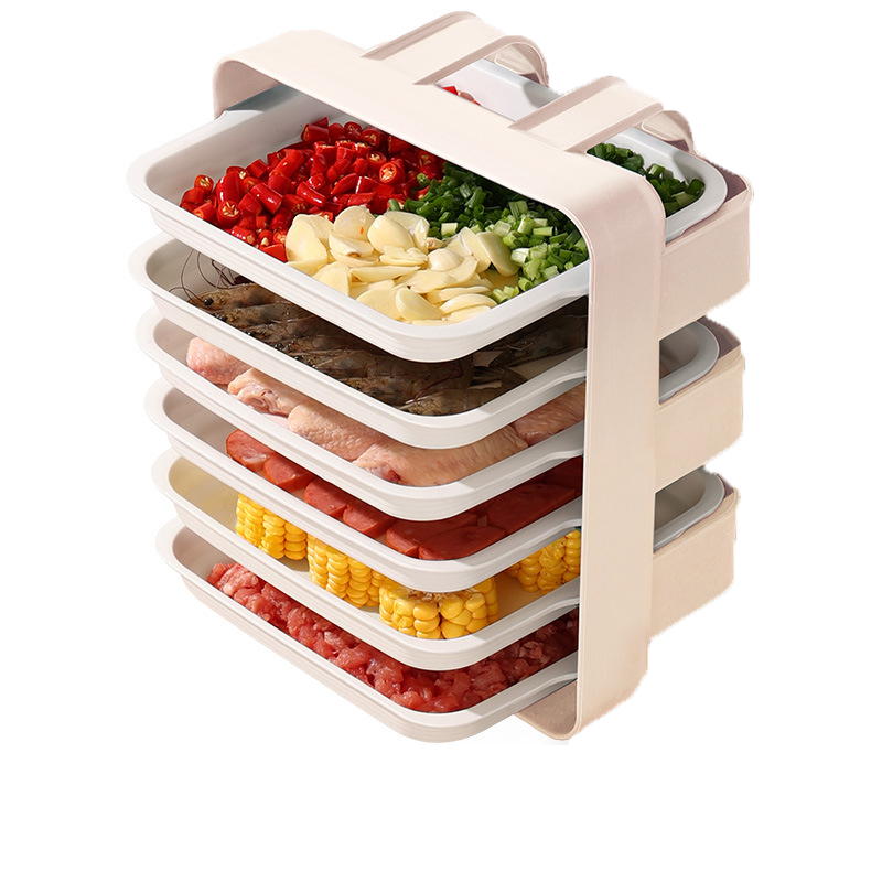 Title 3, Side Dishes Wall-mounted Storage Sub-meal Dish ...