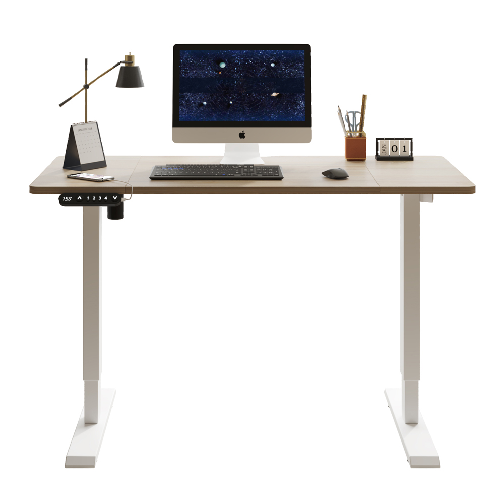 Electric Standing Desk Height Adjustable Desk For Home And Office Computer Table Gaming Desk Modern Luxiury Table 55 Lift-up Desk 4