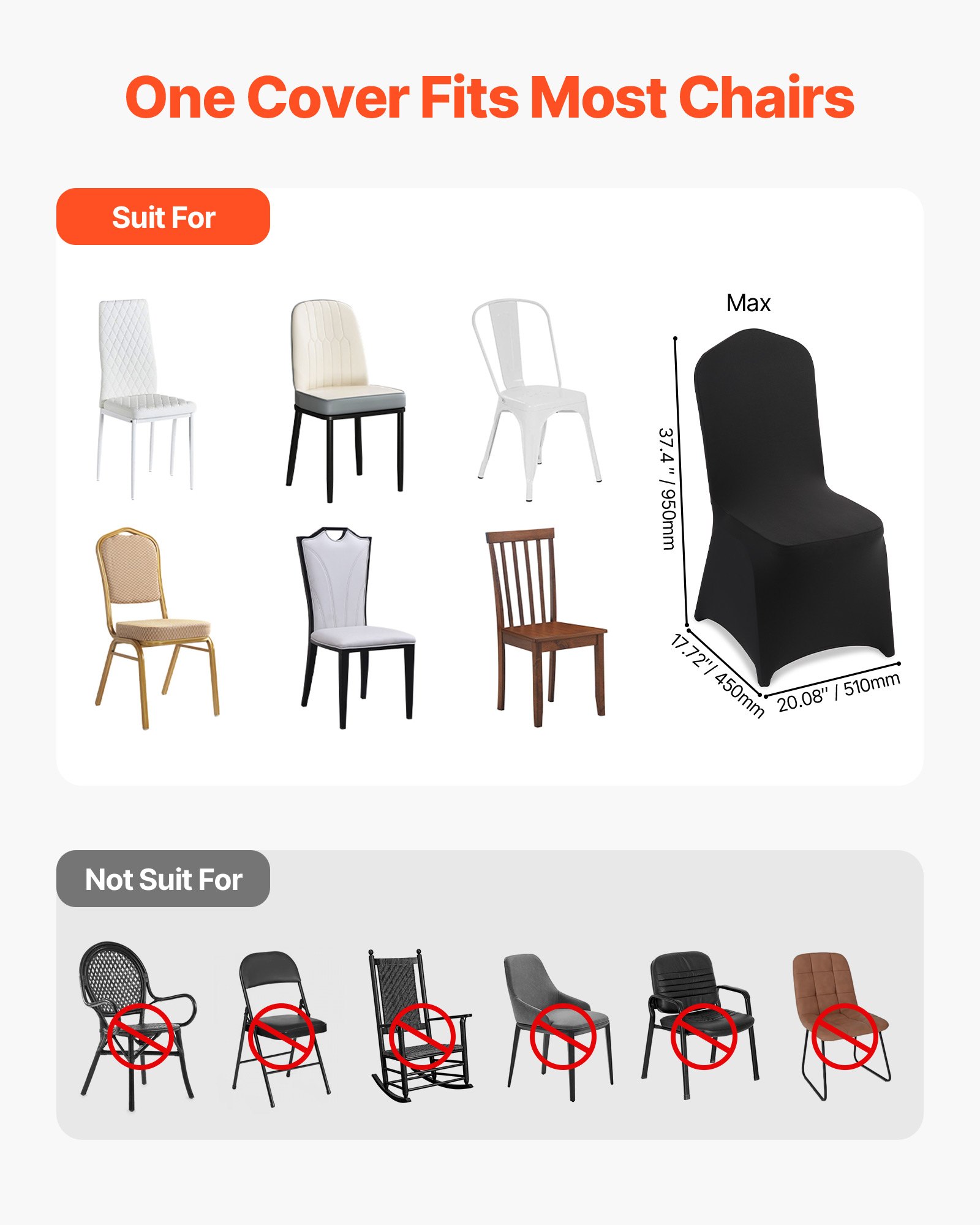 Waschbare Und Abnehmbare Stuhlhussen Aus Polyester-elasthan_voghion.com