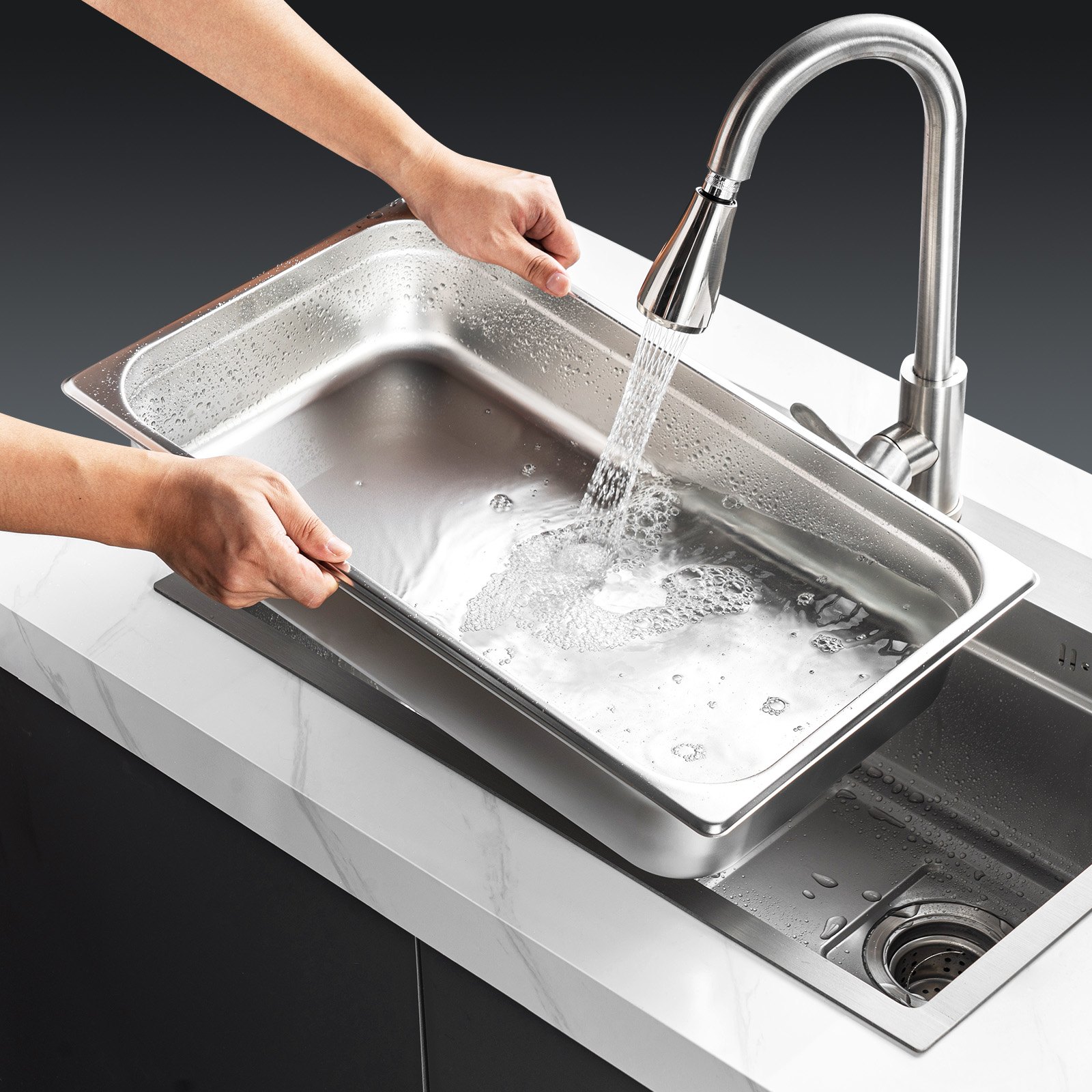 Gastronorm Container In Stainless Steel For Commercial Use_voghion.com